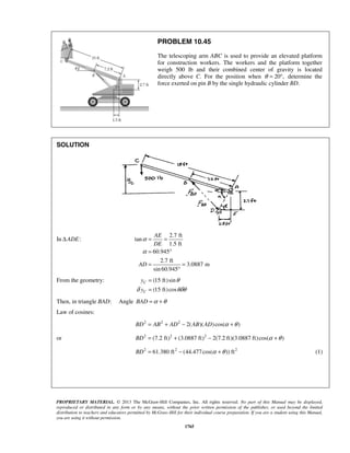 Solucionario Estatica, Beer, 10ma edición, 
