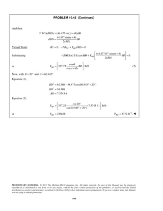 Solucionario Estatica, Beer, 10ma edición, 