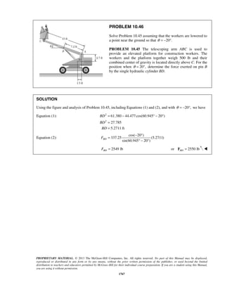 Solucionario Estatica, Beer, 10ma edición, 
