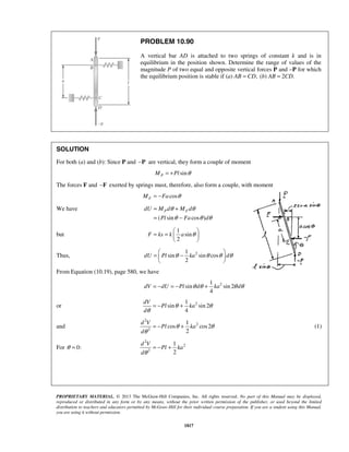 Solucionario Estatica, Beer, 10ma edición, 