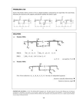 Solucionario Estatica, Beer, 10ma edición, 