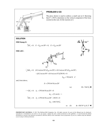 Solucionario Estatica, Beer, 10ma edición, 