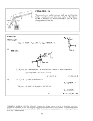 Solucionario Estatica, Beer, 10ma edición, 