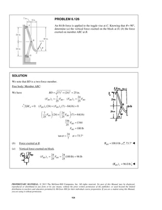 Solucionario Estatica, Beer, 10ma edición, 