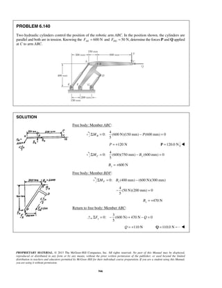 Solucionario Estatica, Beer, 10ma edición, 
