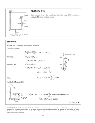 Solucionario Estatica, Beer, 10ma edición, 