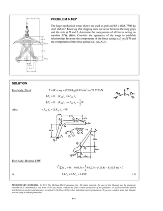 Solucionario Estatica, Beer, 10ma edición, 