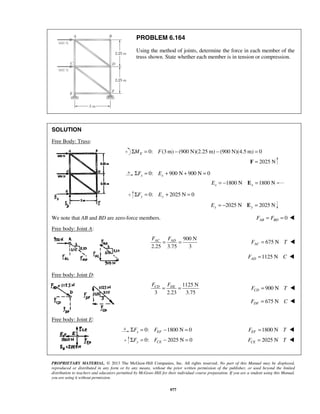 Solucionario Estatica, Beer, 10ma edición, 