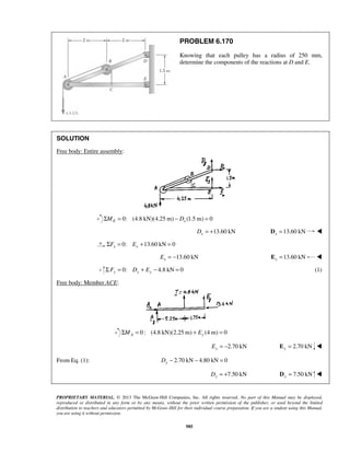 Solucionario Estatica, Beer, 10ma edición, 