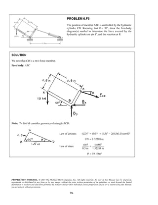 Solucionario Estatica, Beer, 10ma edición, 