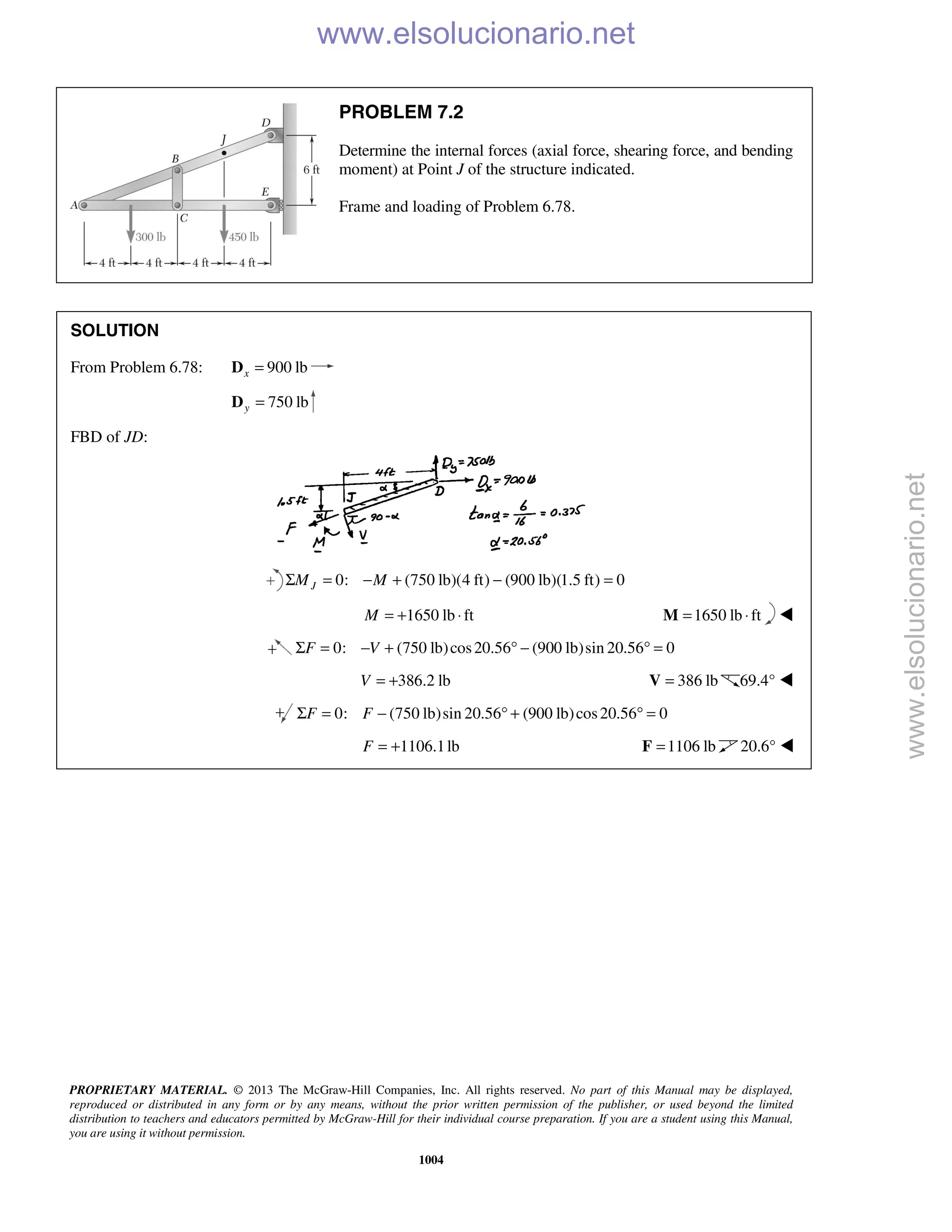 Beer vector mechanics for engineers statics 10th solutions