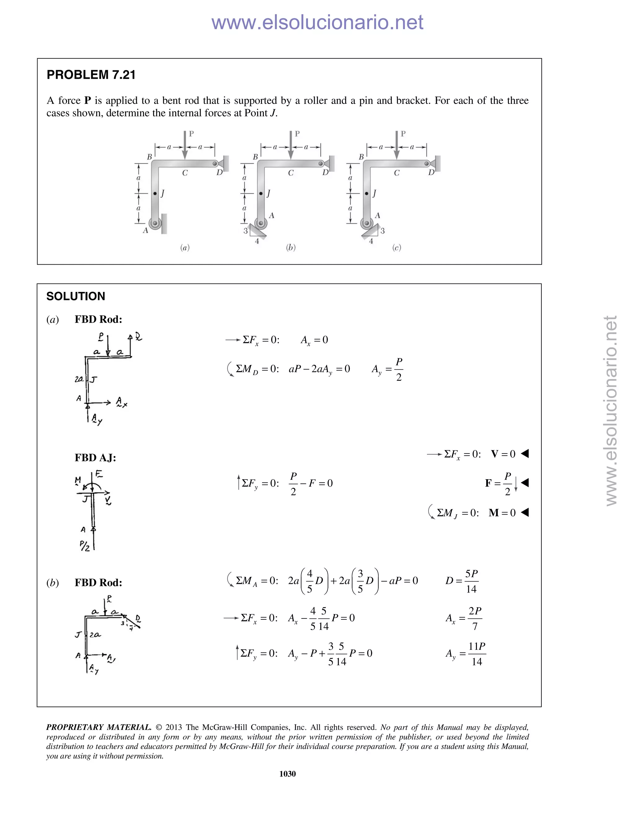 Beer vector mechanics for engineers statics 10th solutions