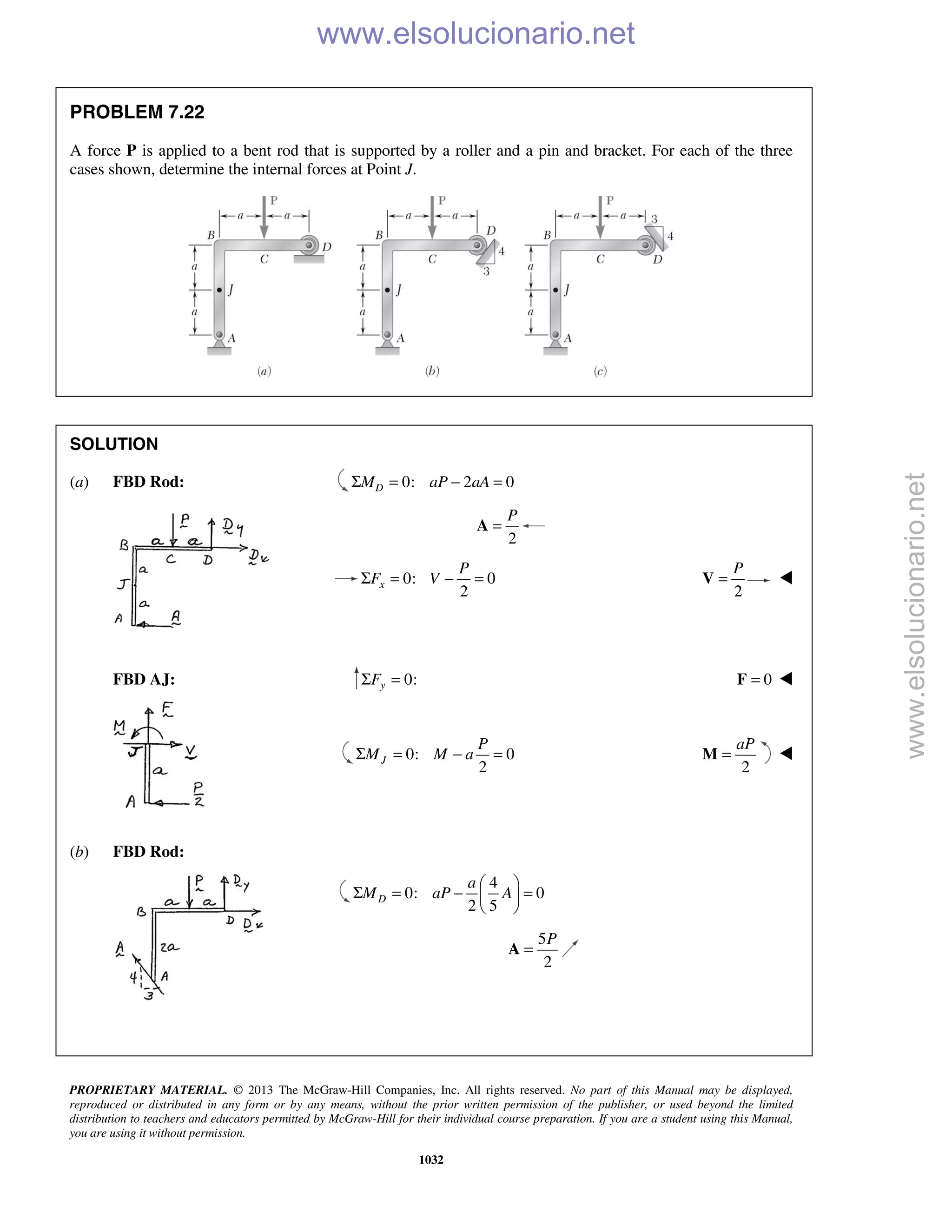Beer vector mechanics for engineers statics 10th solutions