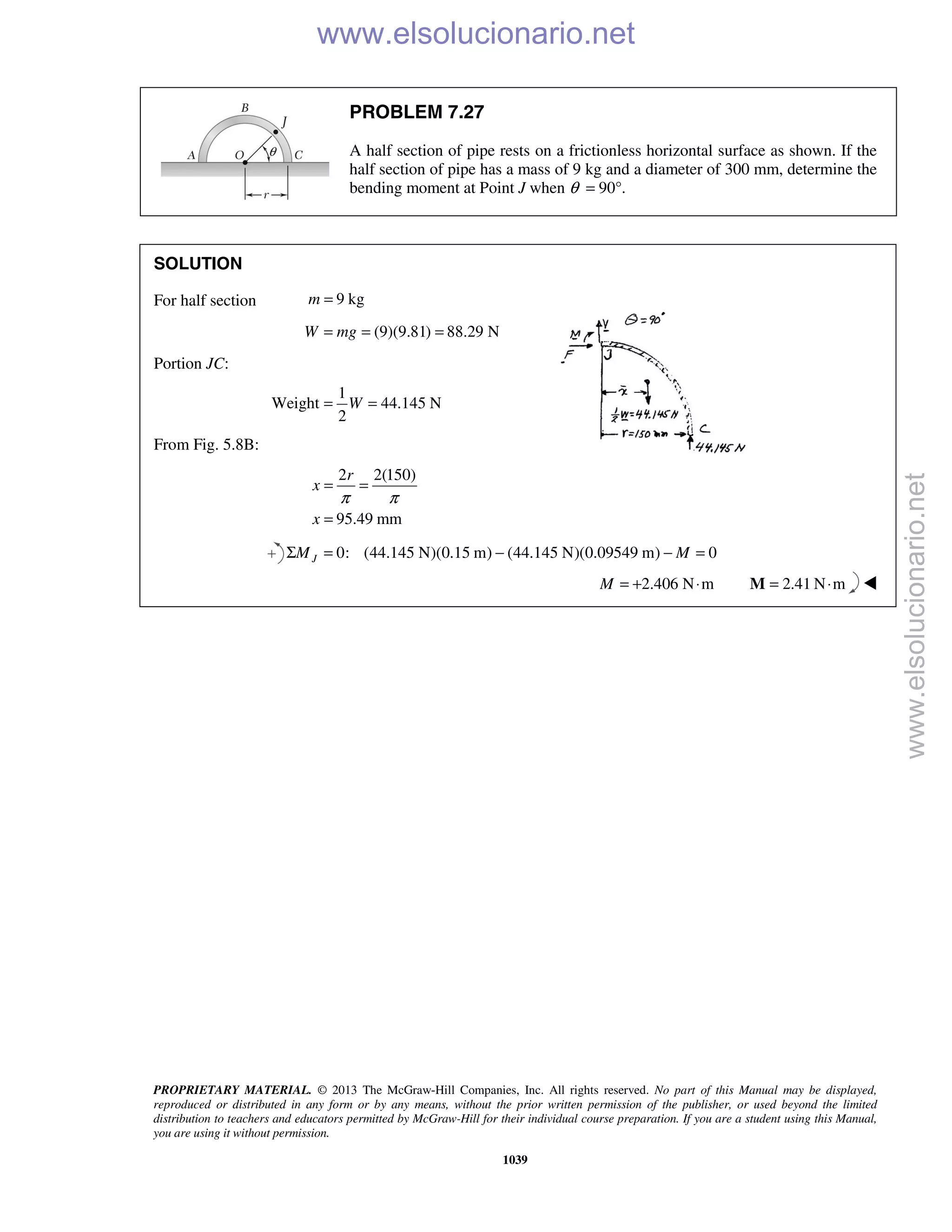 Beer vector mechanics for engineers statics 10th solutions