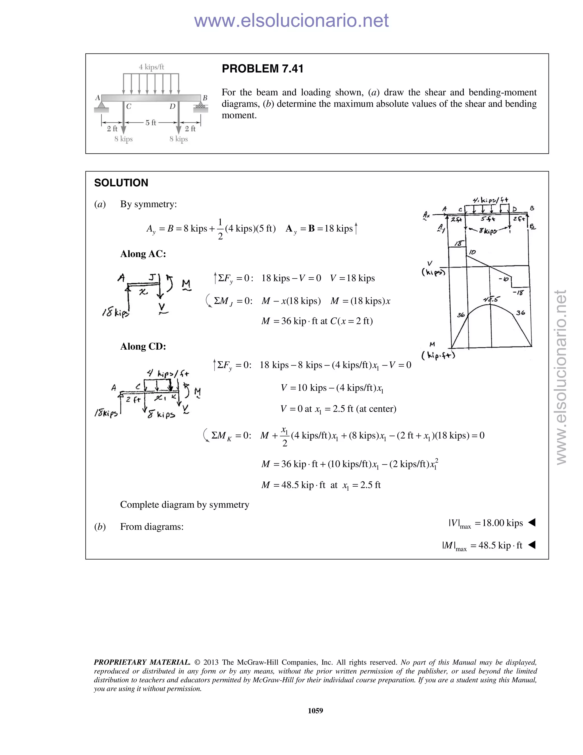 Beer vector mechanics for engineers statics 10th solutions