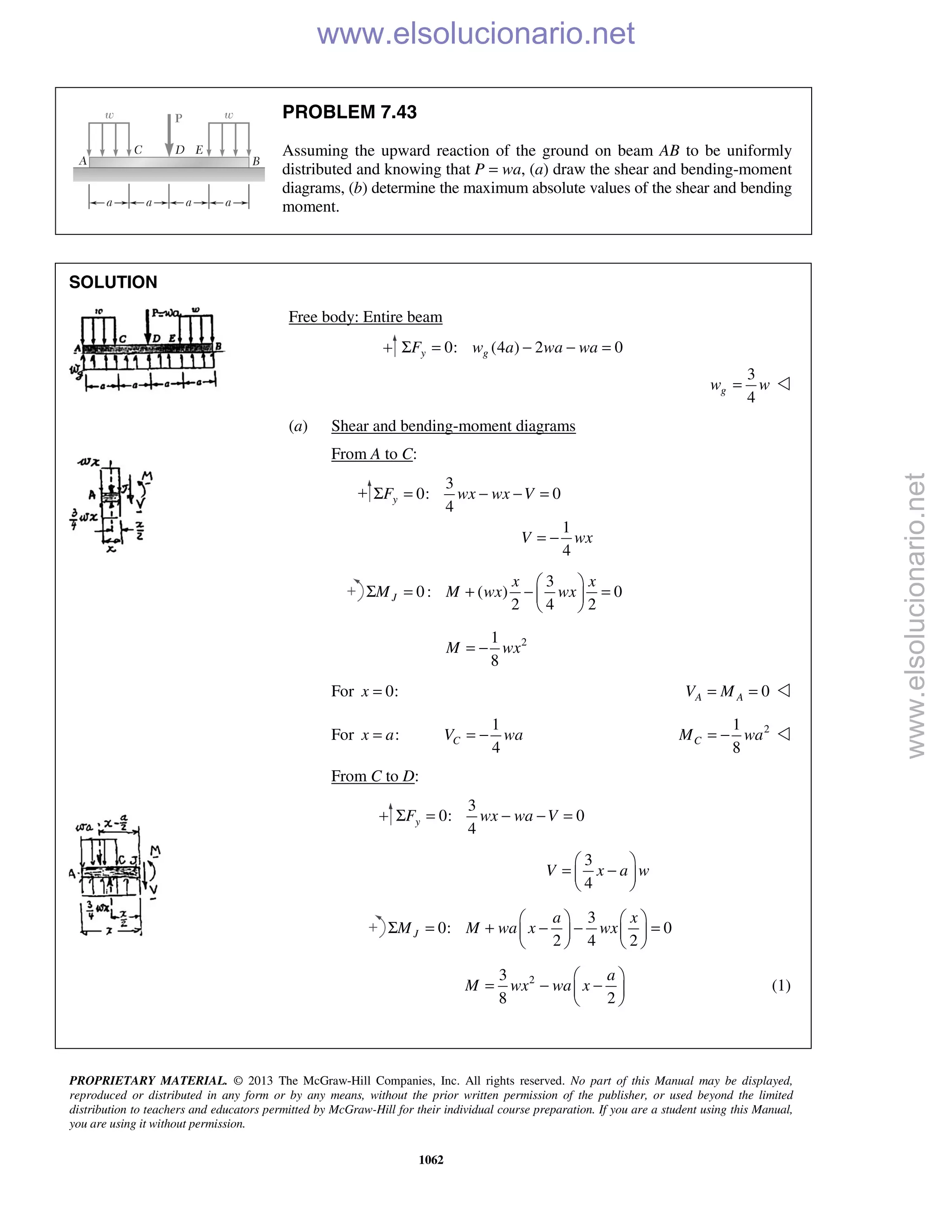 Beer vector mechanics for engineers statics 10th solutions