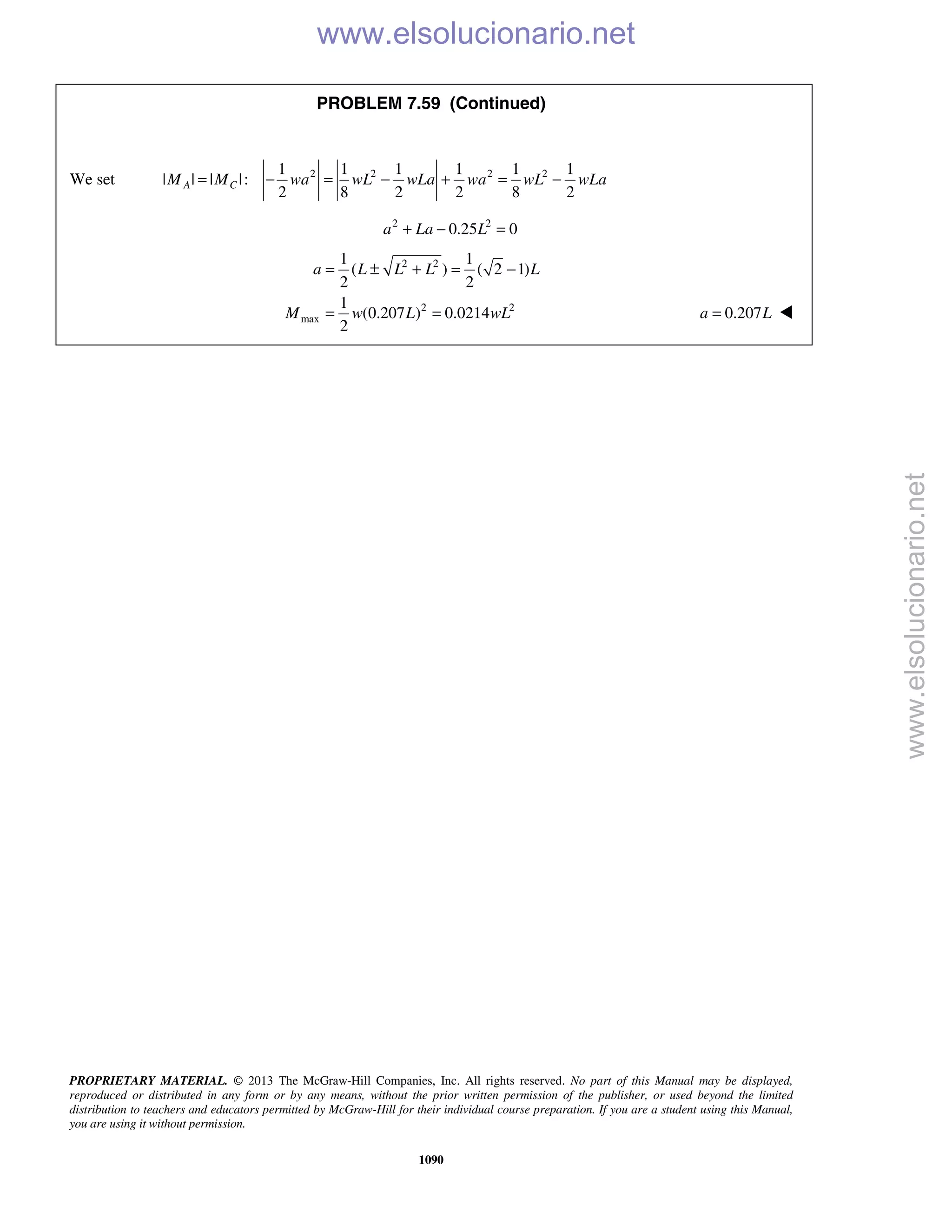 Beer vector mechanics for engineers statics 10th solutions