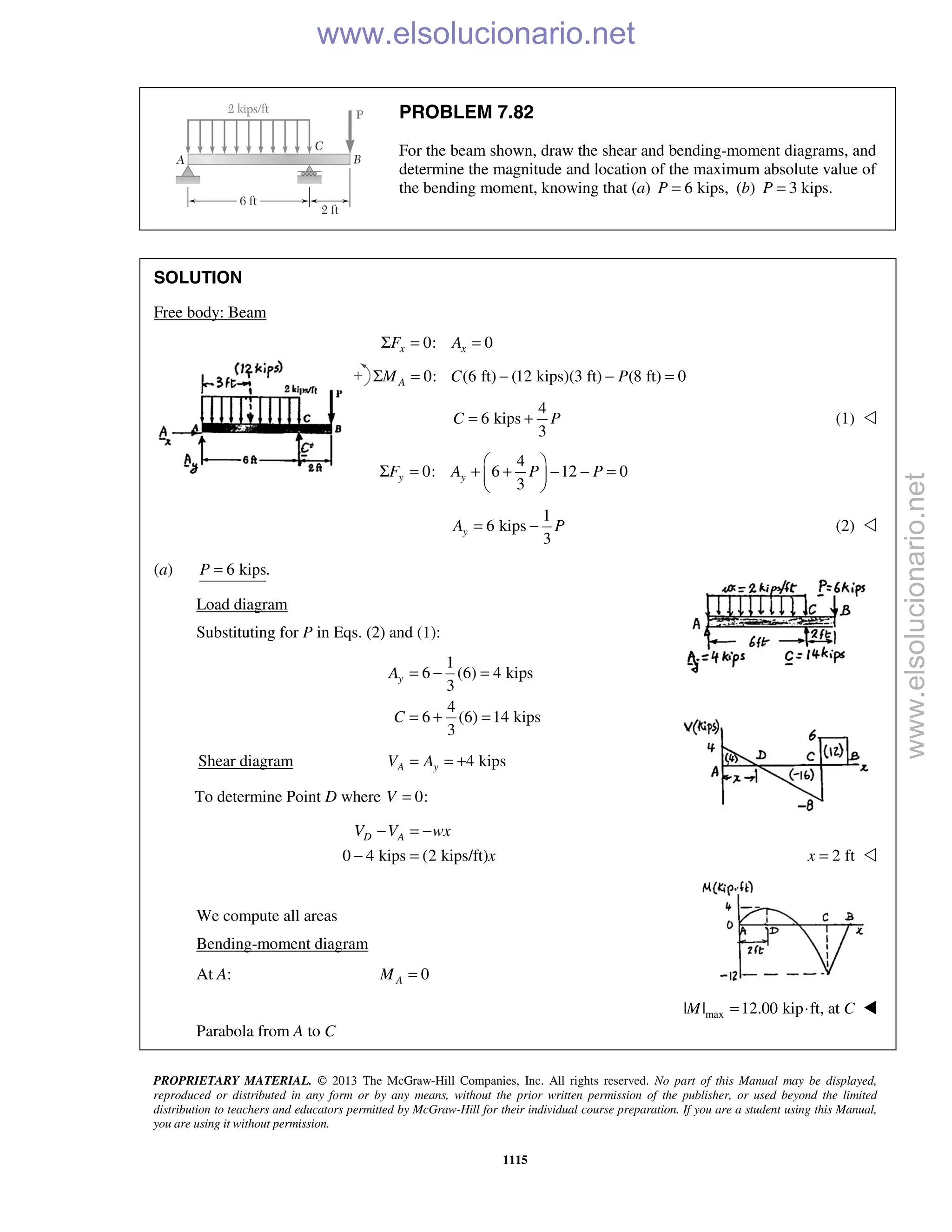 Beer vector mechanics for engineers statics 10th solutions