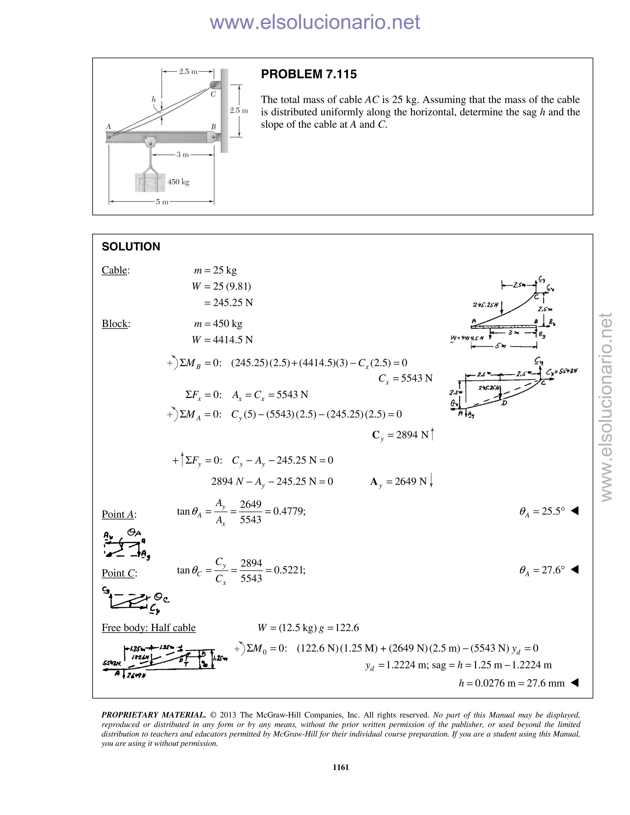 Beer vector mechanics for engineers statics 10th solutions