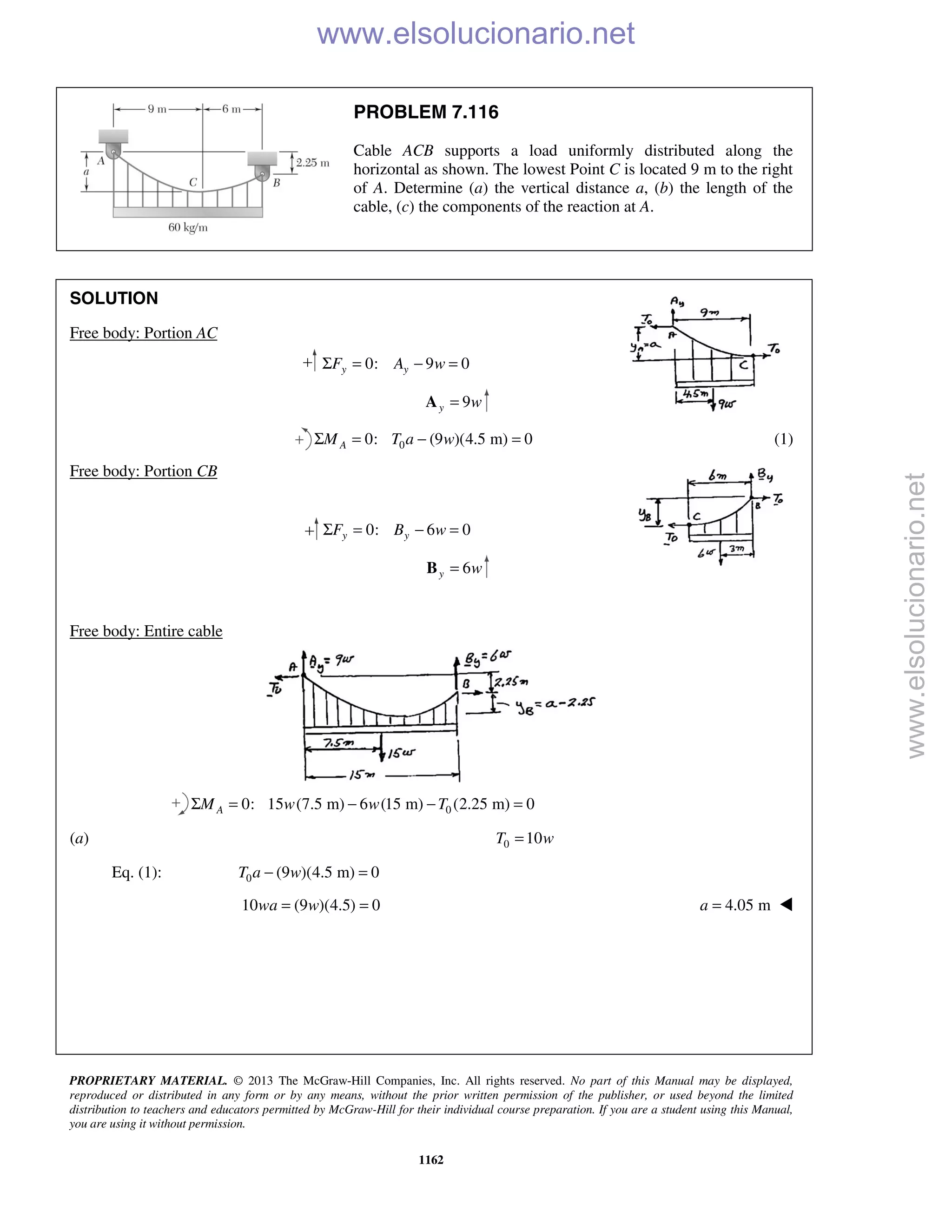 Beer vector mechanics for engineers statics 10th solutions