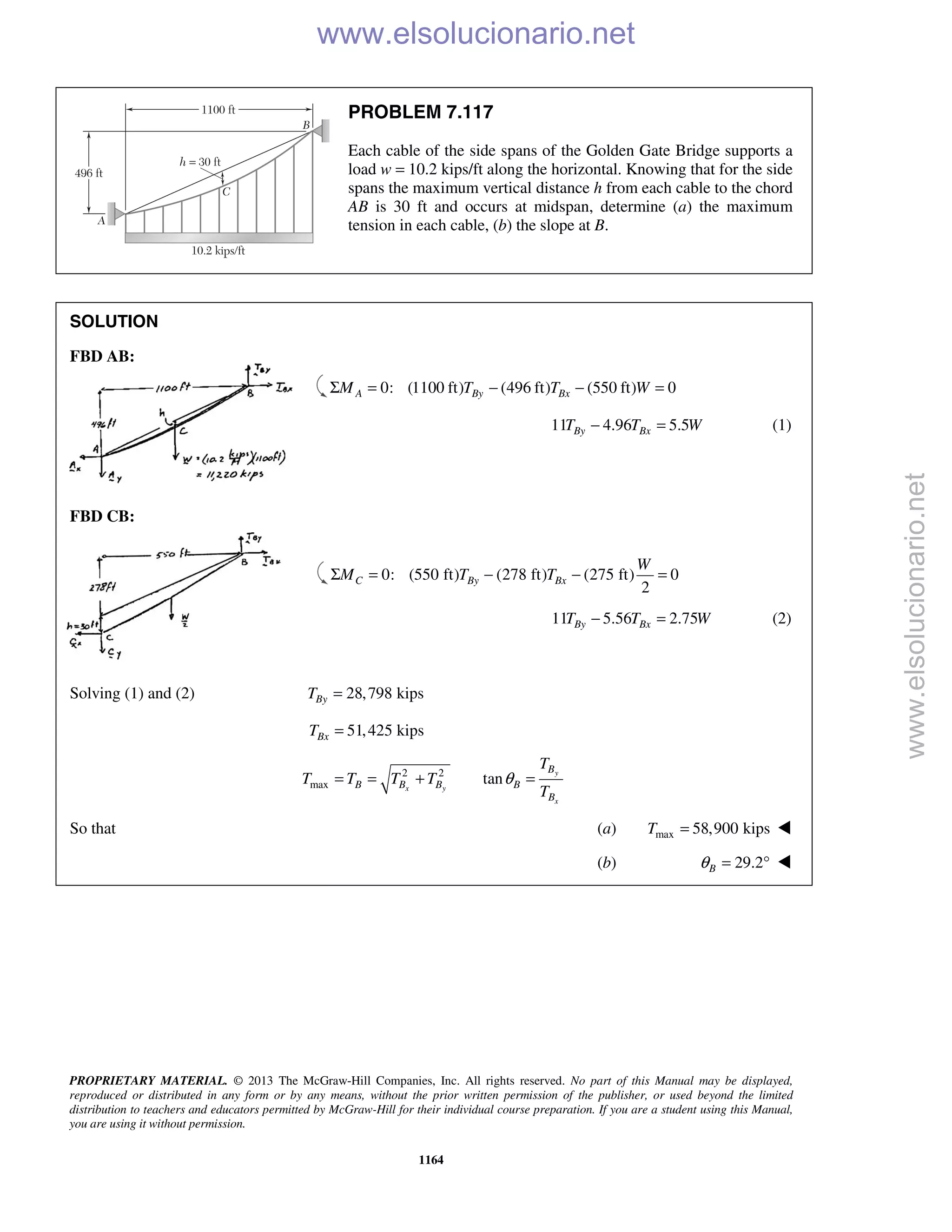 Beer vector mechanics for engineers statics 10th solutions