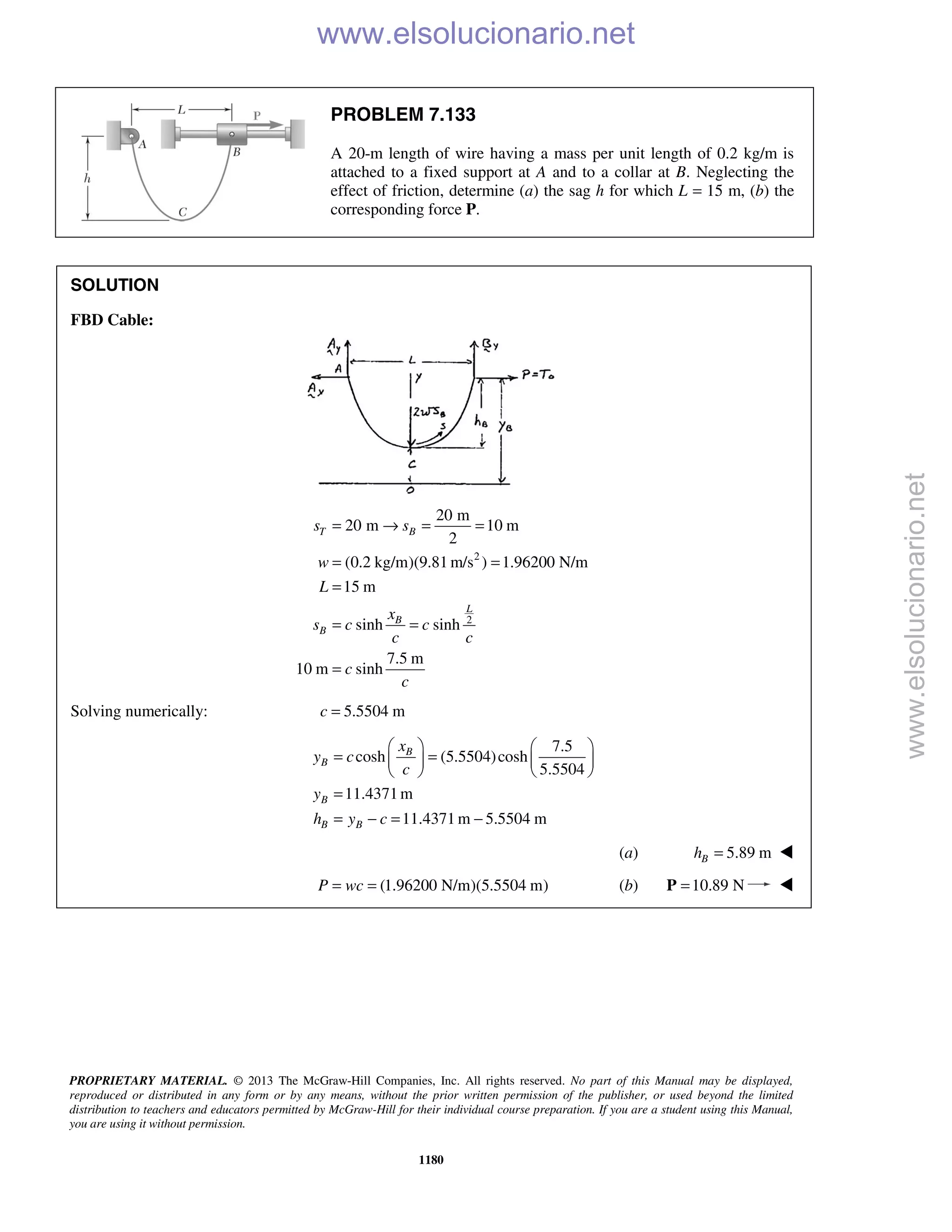 Beer vector mechanics for engineers statics 10th solutions