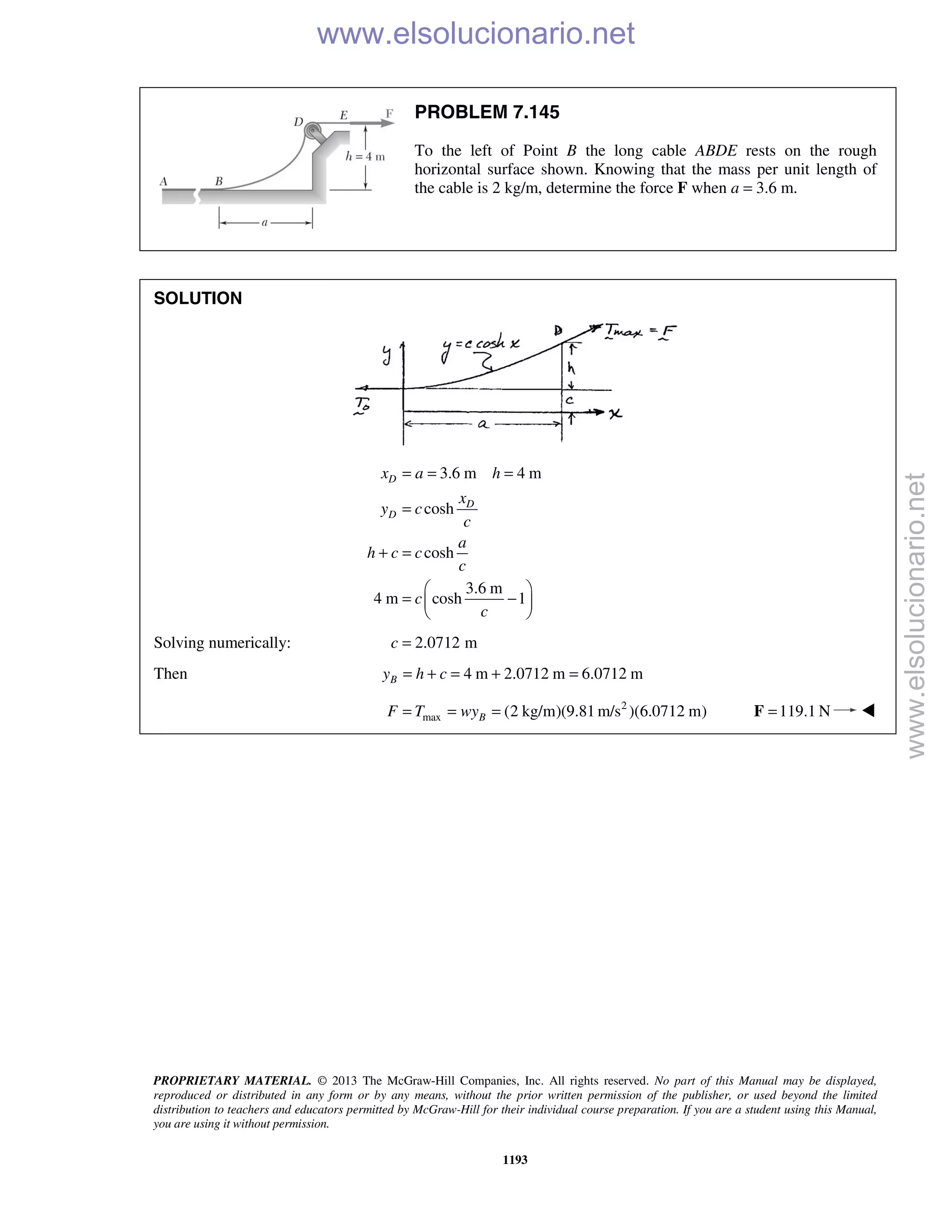 Beer vector mechanics for engineers statics 10th solutions