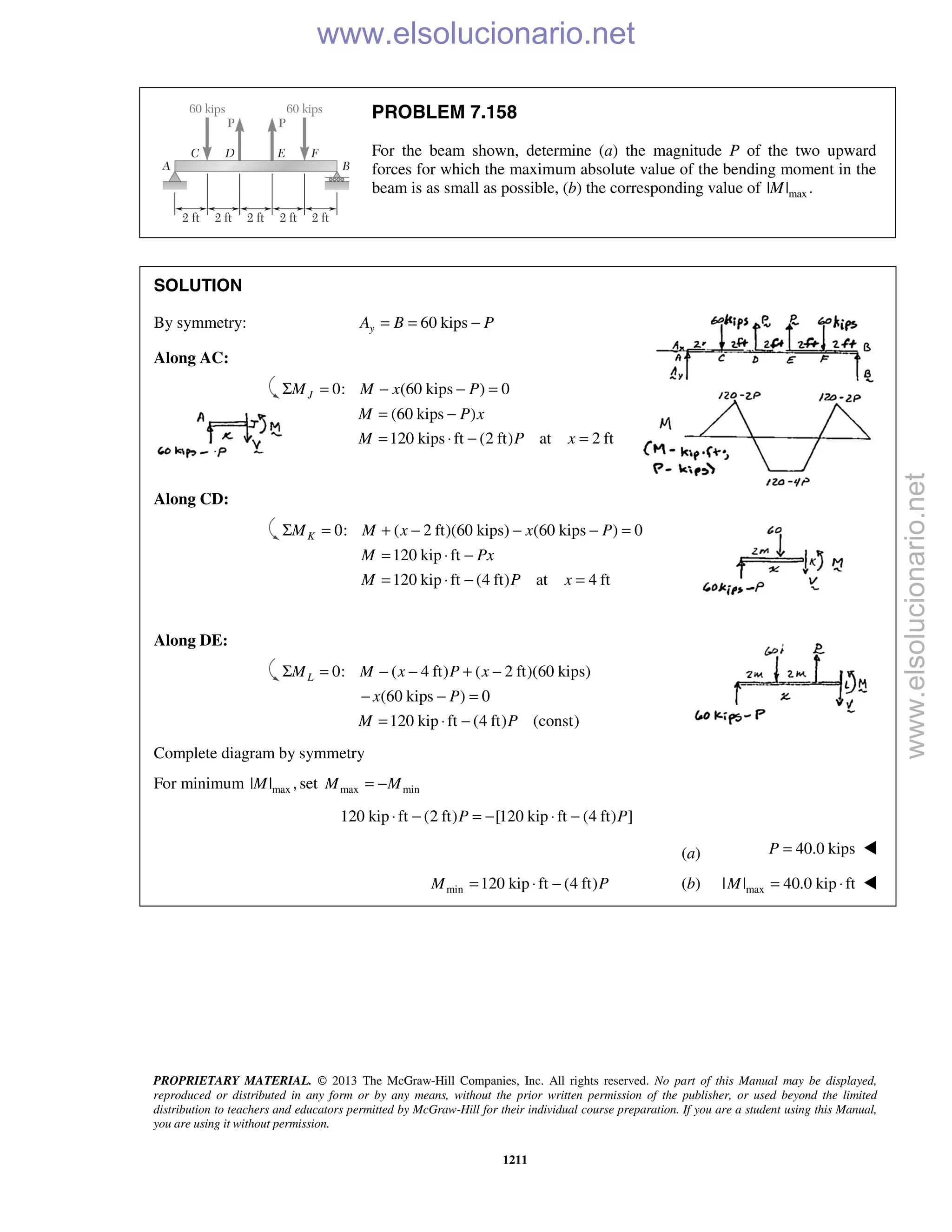 Beer vector mechanics for engineers statics 10th solutions