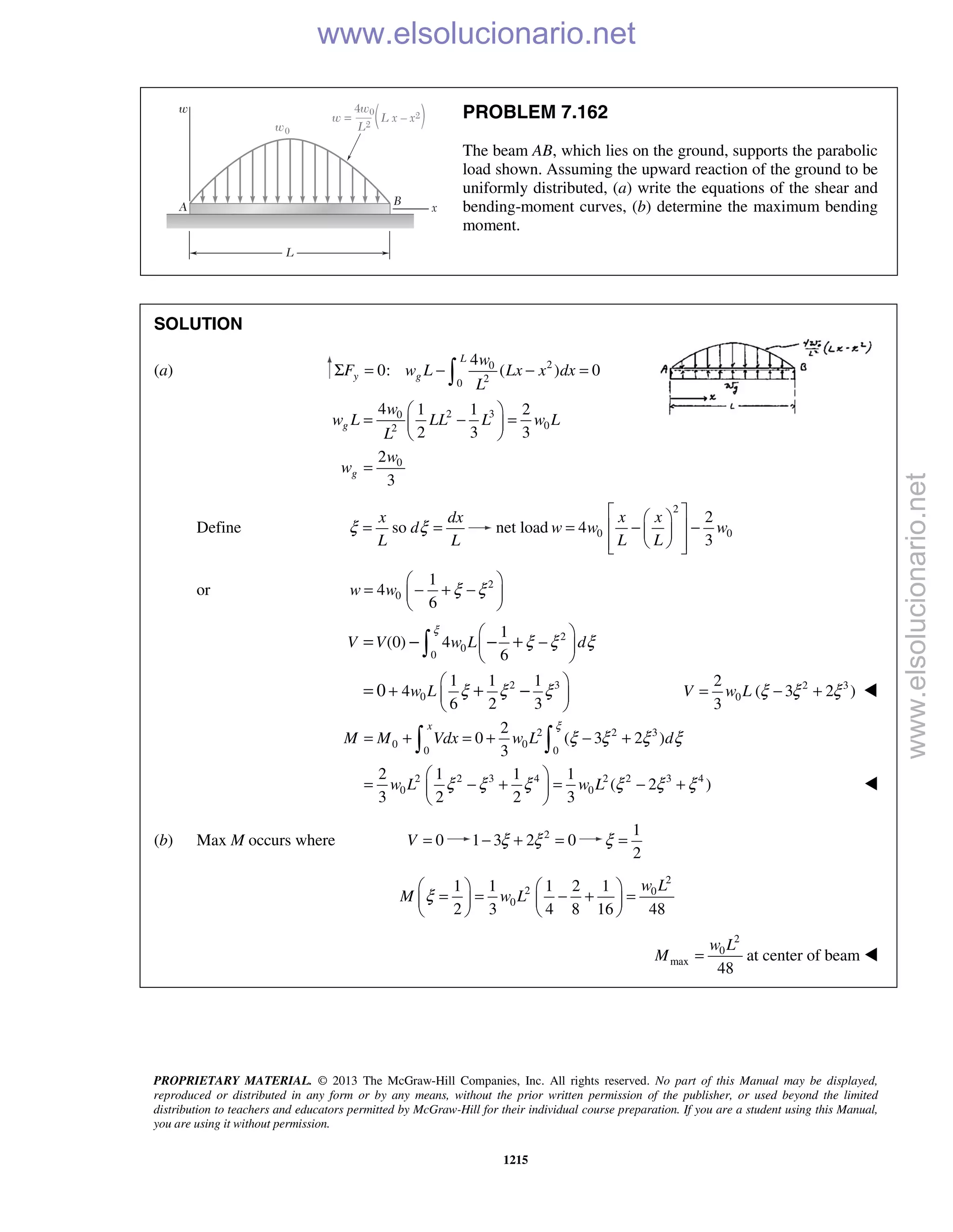 Beer vector mechanics for engineers statics 10th solutions