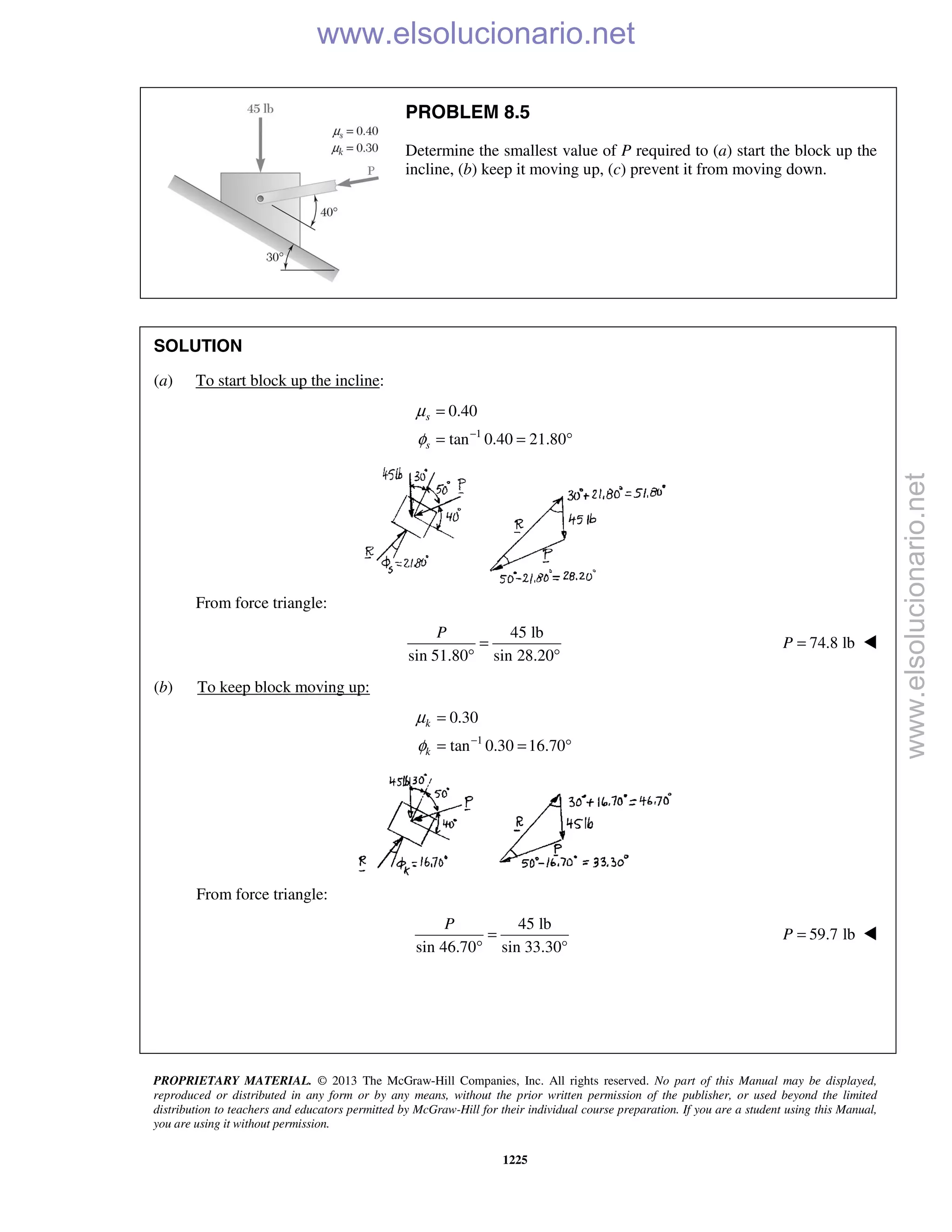 Beer vector mechanics for engineers statics 10th solutions
