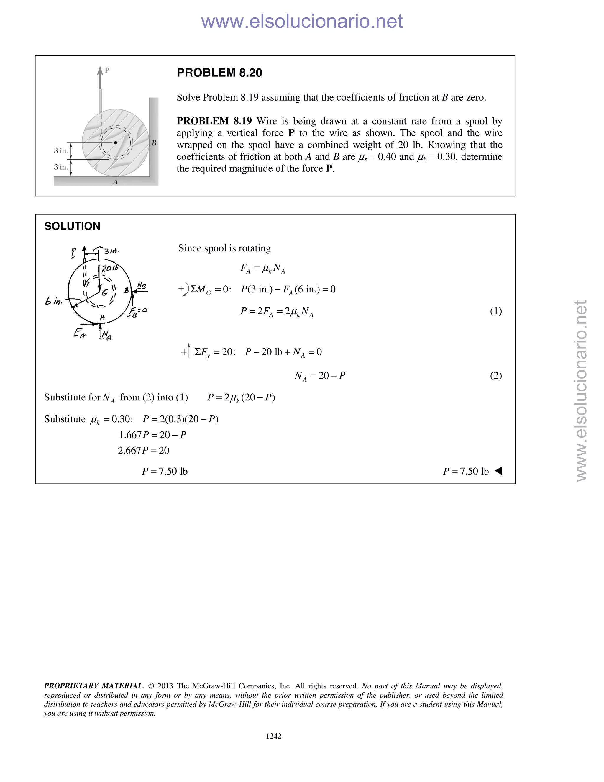 Beer vector mechanics for engineers statics 10th solutions