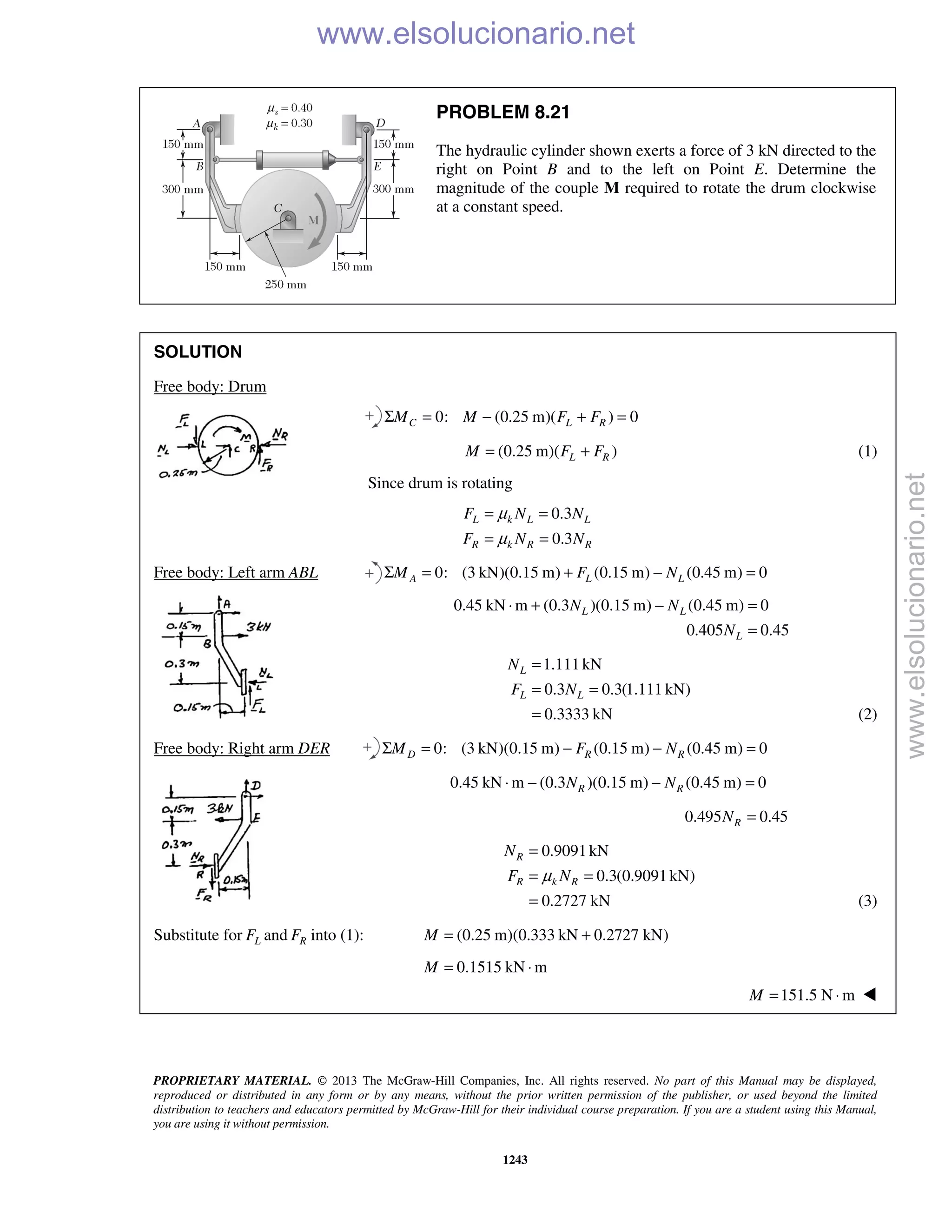 Beer vector mechanics for engineers statics 10th solutions
