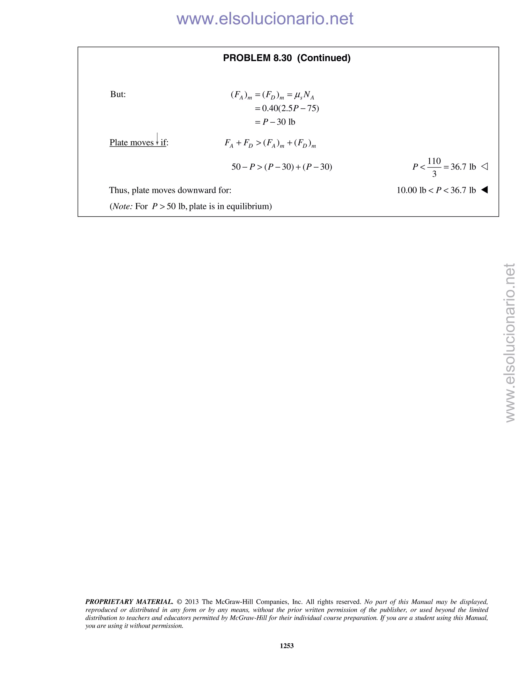 Beer vector mechanics for engineers statics 10th solutions
