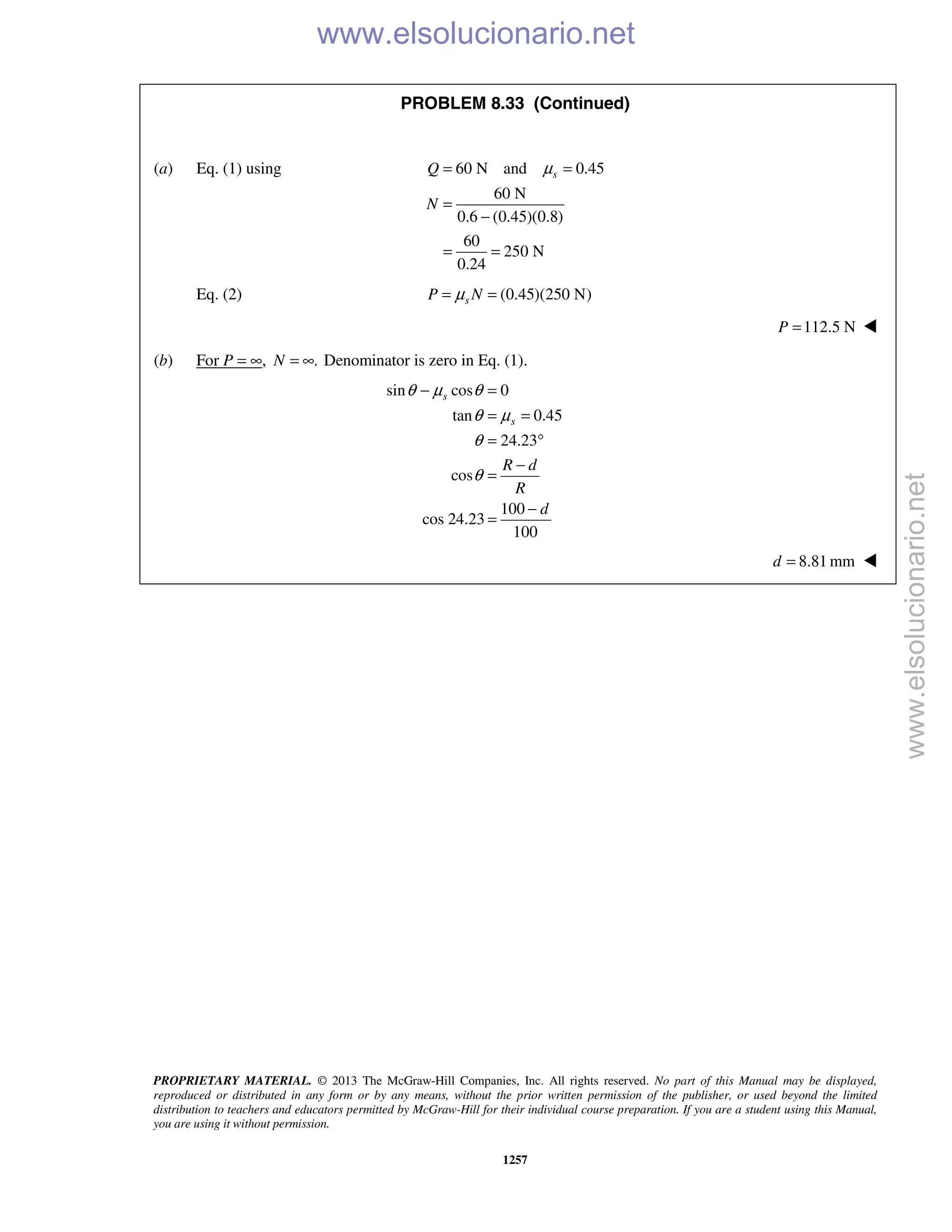 Beer vector mechanics for engineers statics 10th solutions