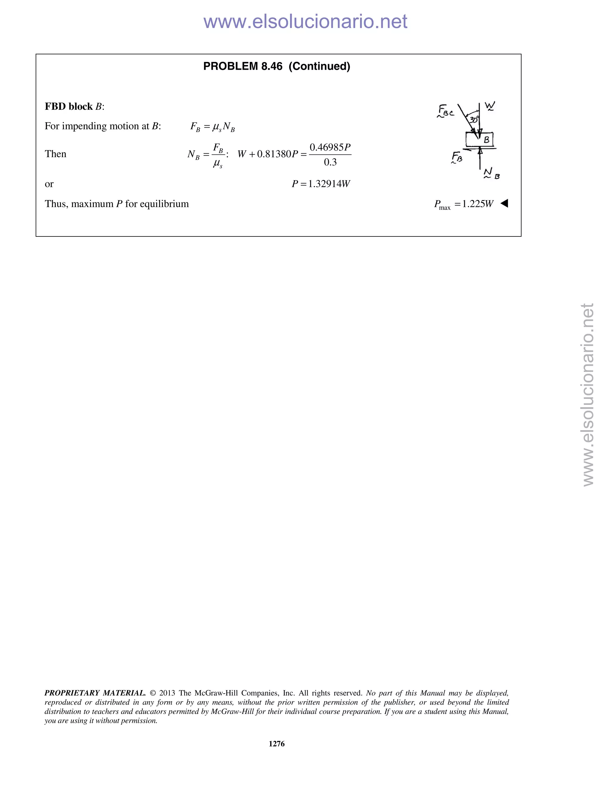 Beer vector mechanics for engineers statics 10th solutions