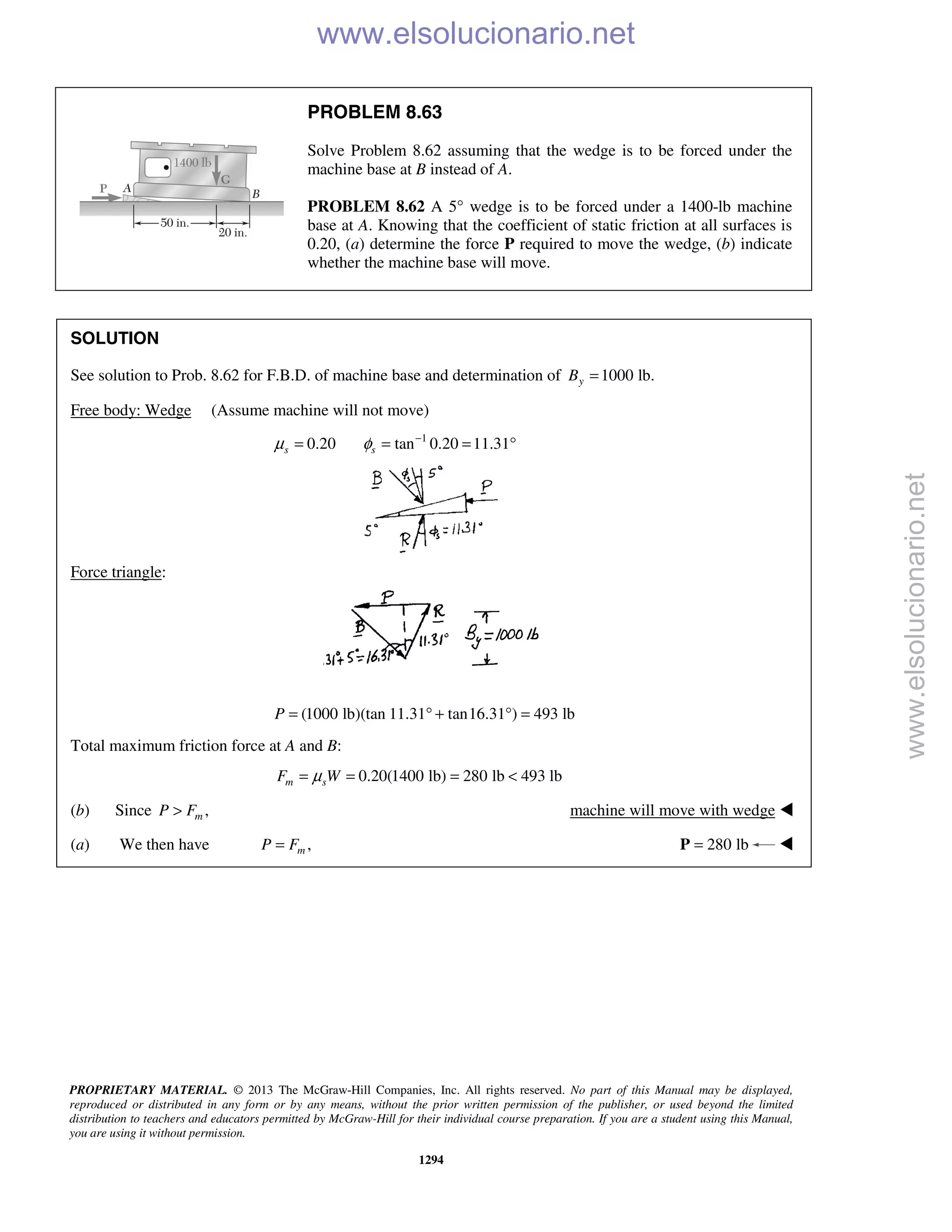 Beer vector mechanics for engineers statics 10th solutions