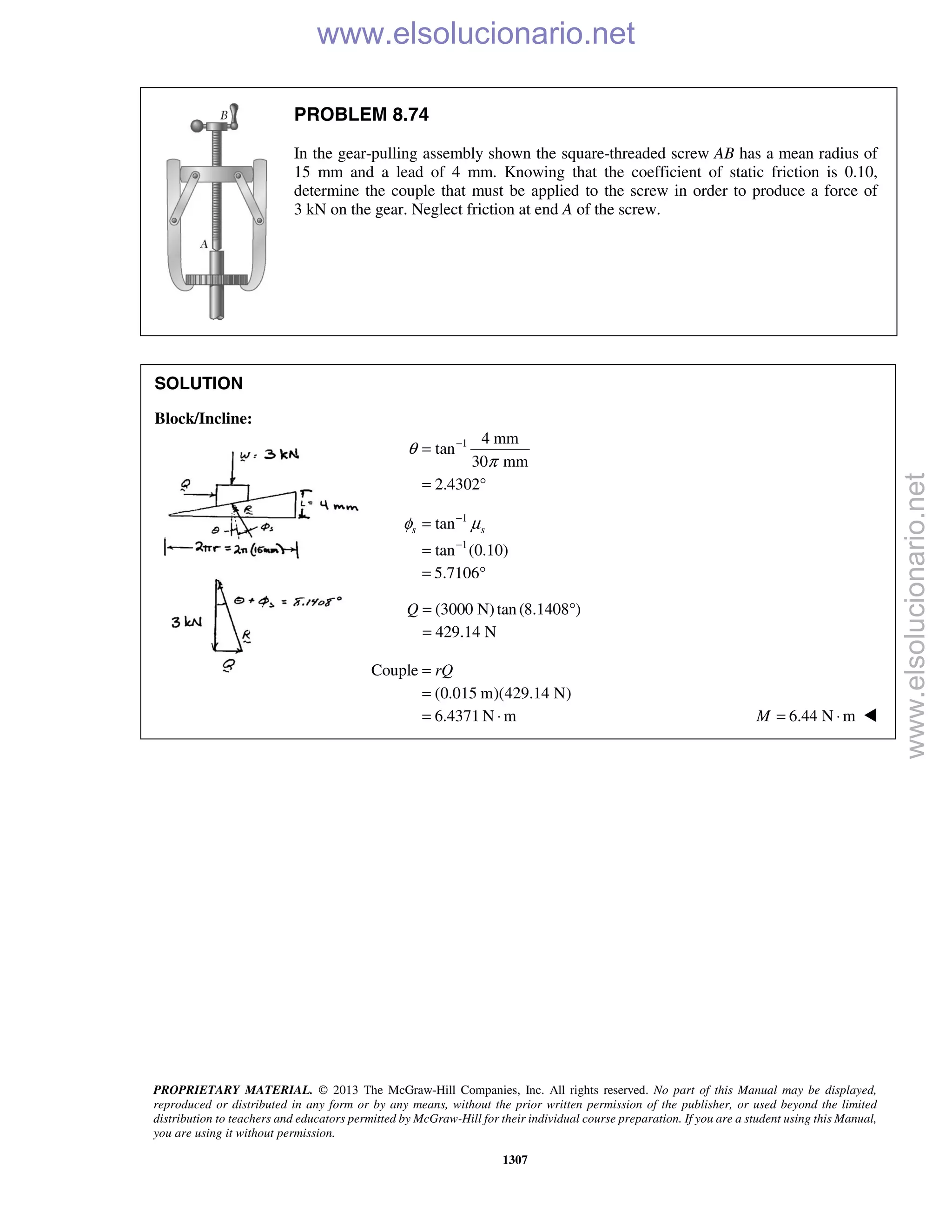 Beer vector mechanics for engineers statics 10th solutions