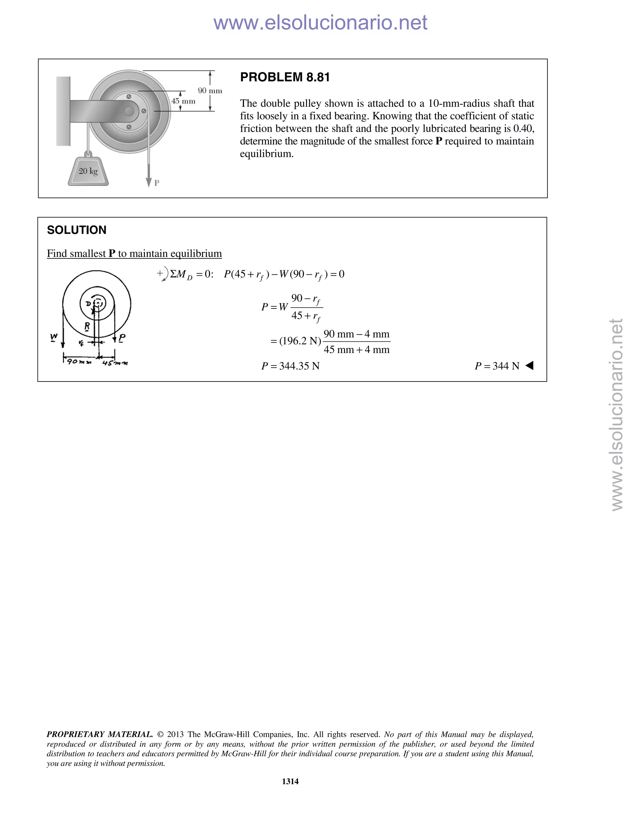 Beer vector mechanics for engineers statics 10th solutions