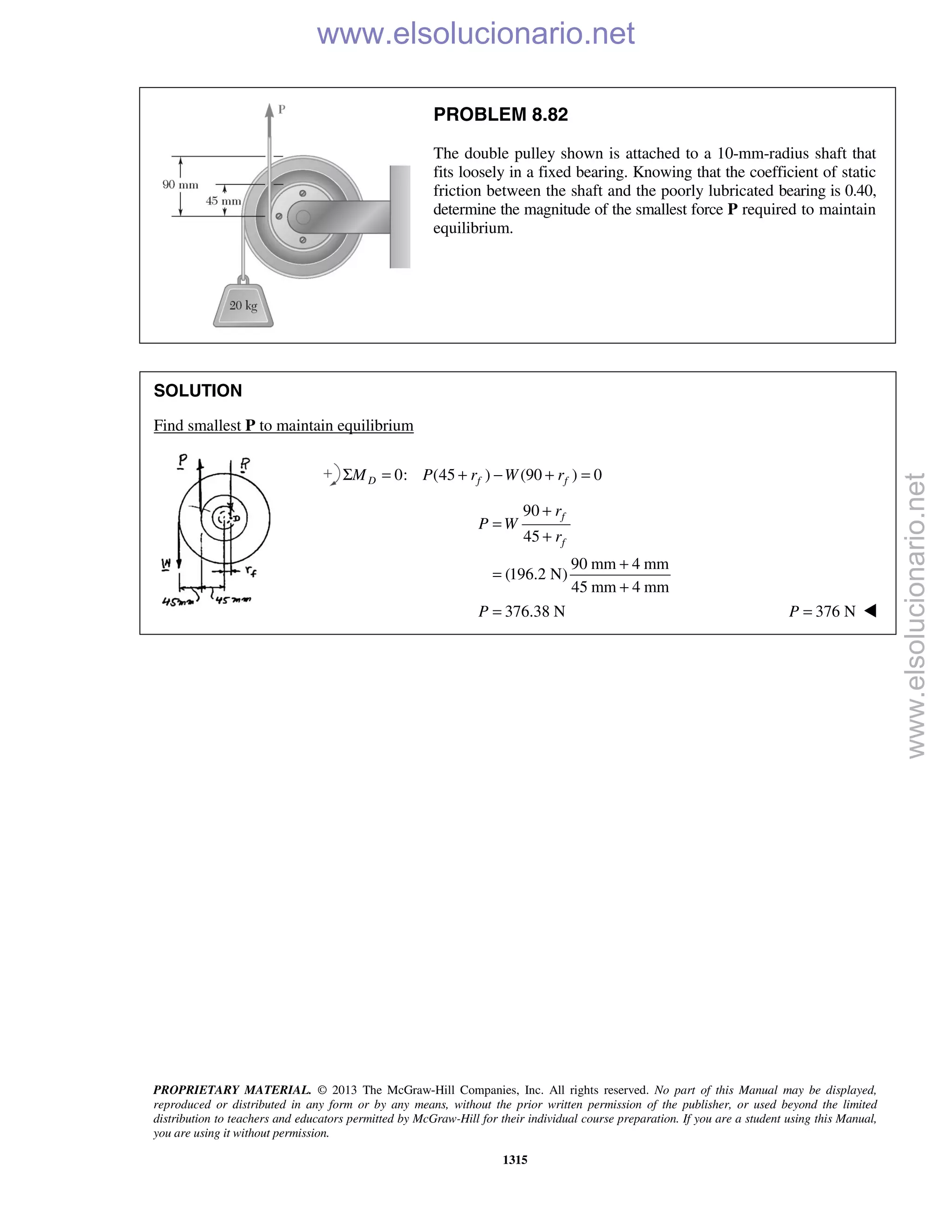Beer vector mechanics for engineers statics 10th solutions