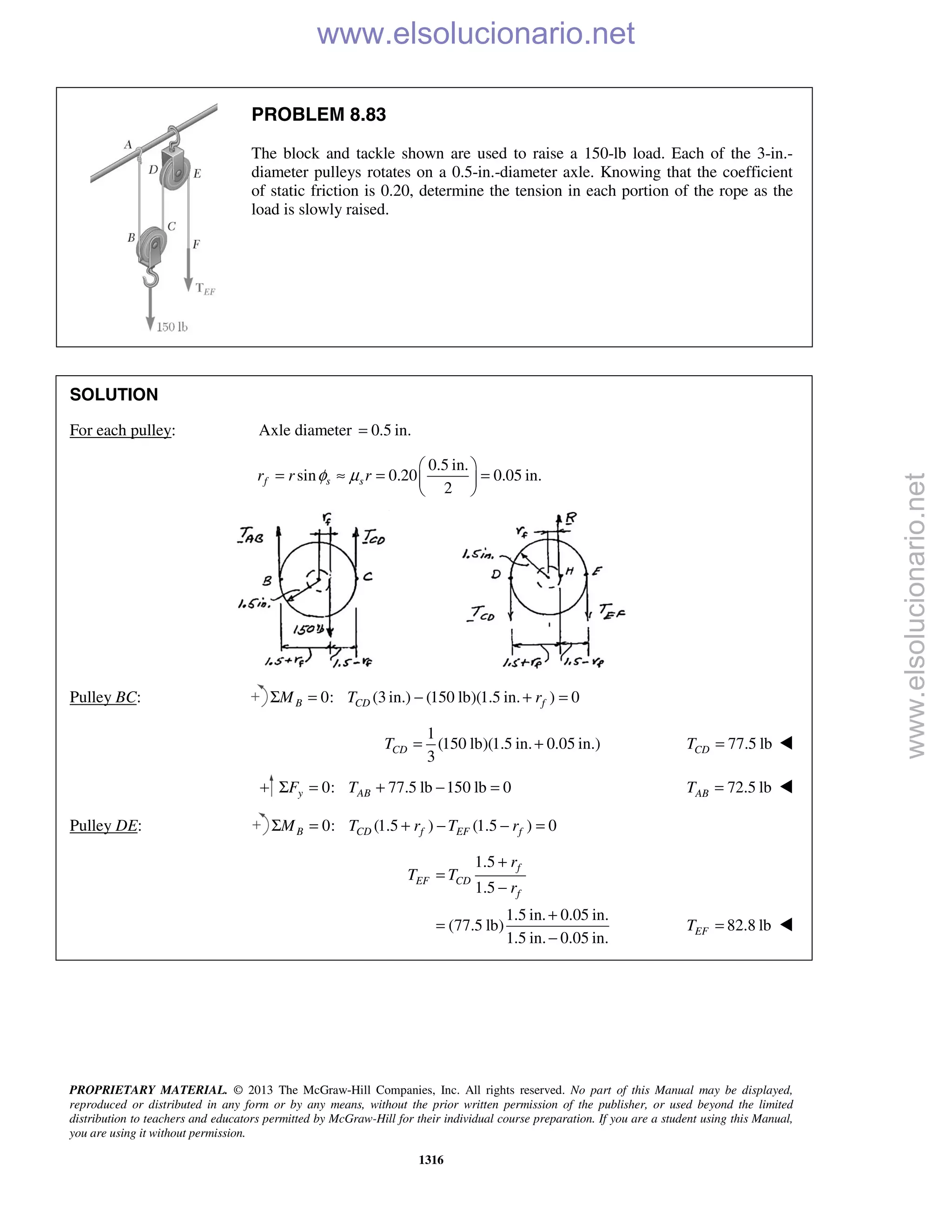 Beer vector mechanics for engineers statics 10th solutions
