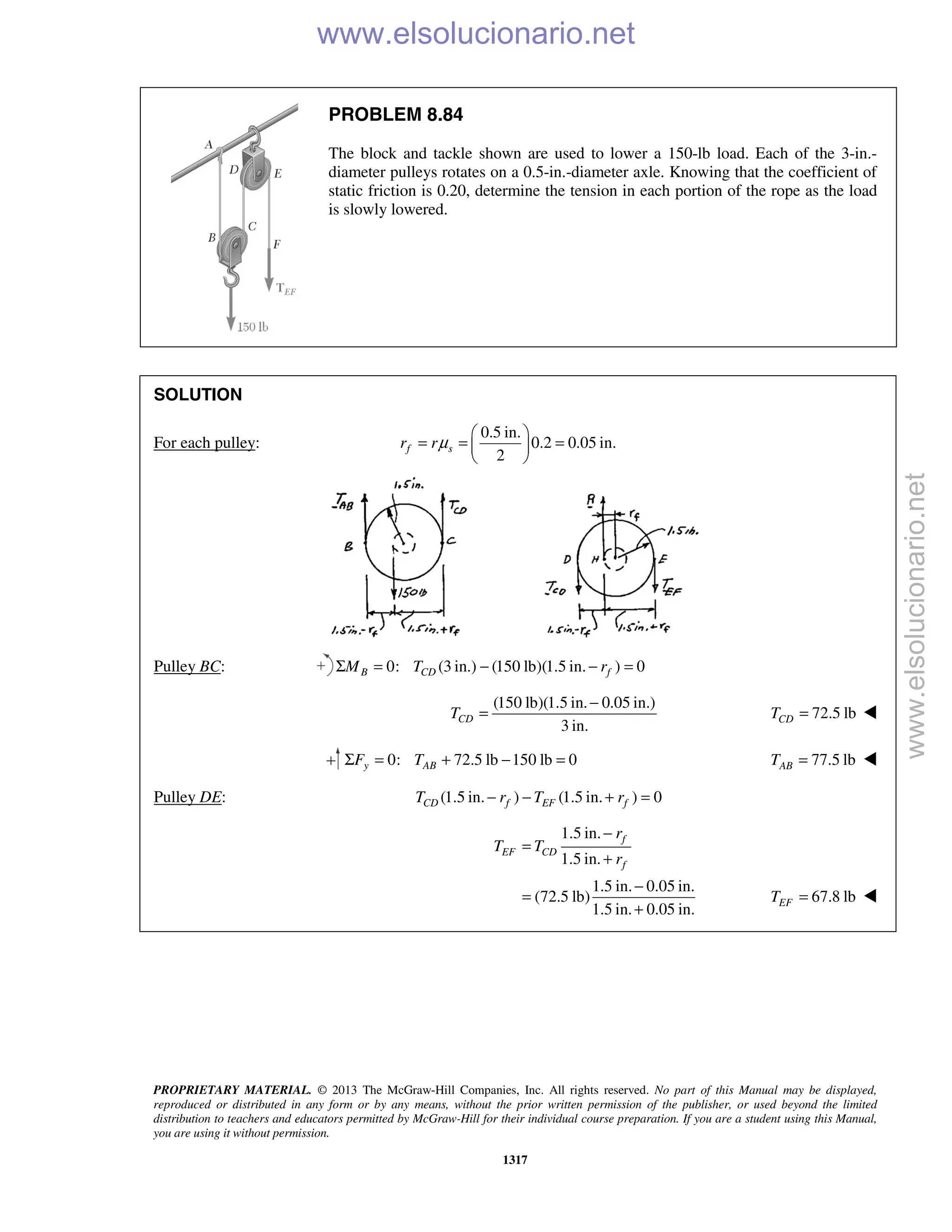 Beer vector mechanics for engineers statics 10th solutions