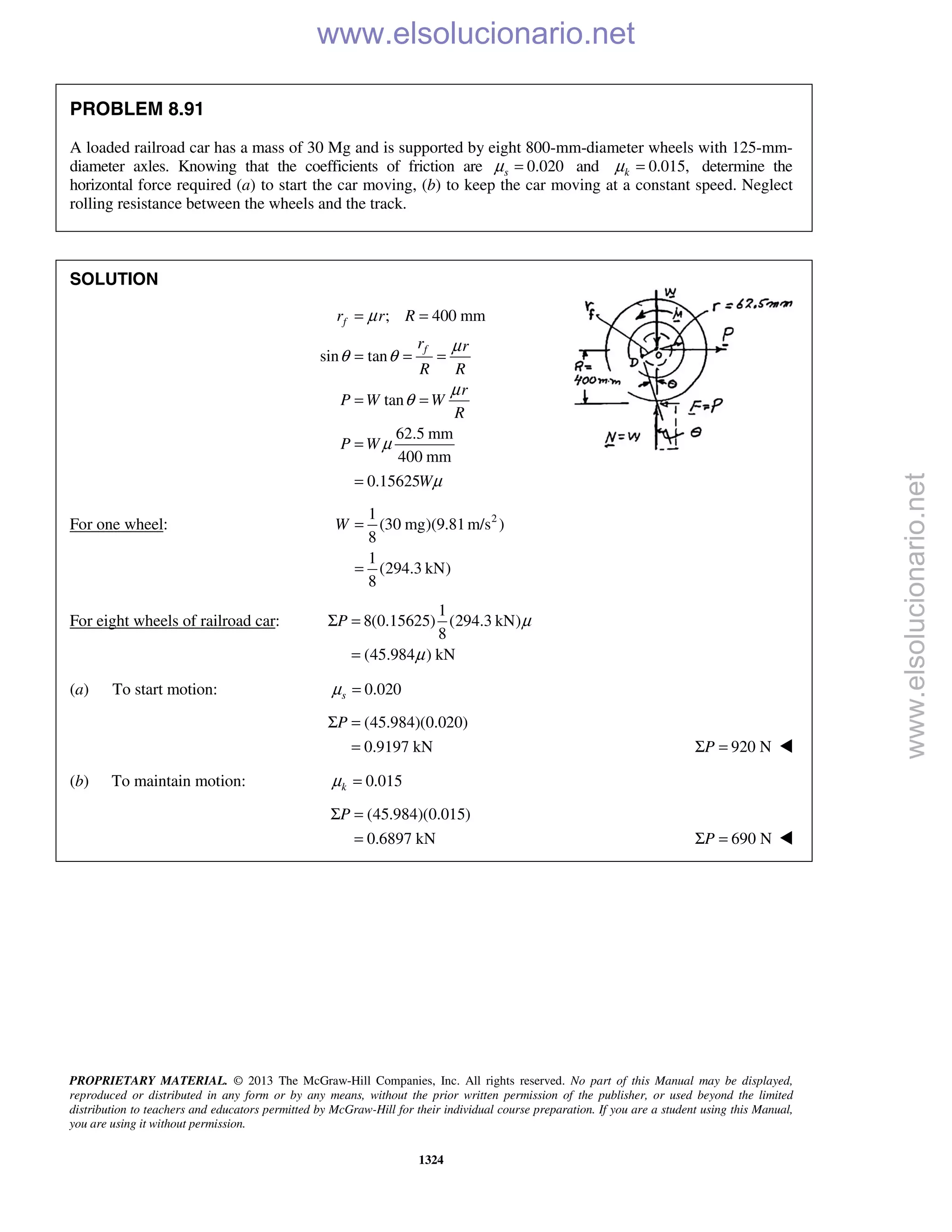 Beer vector mechanics for engineers statics 10th solutions
