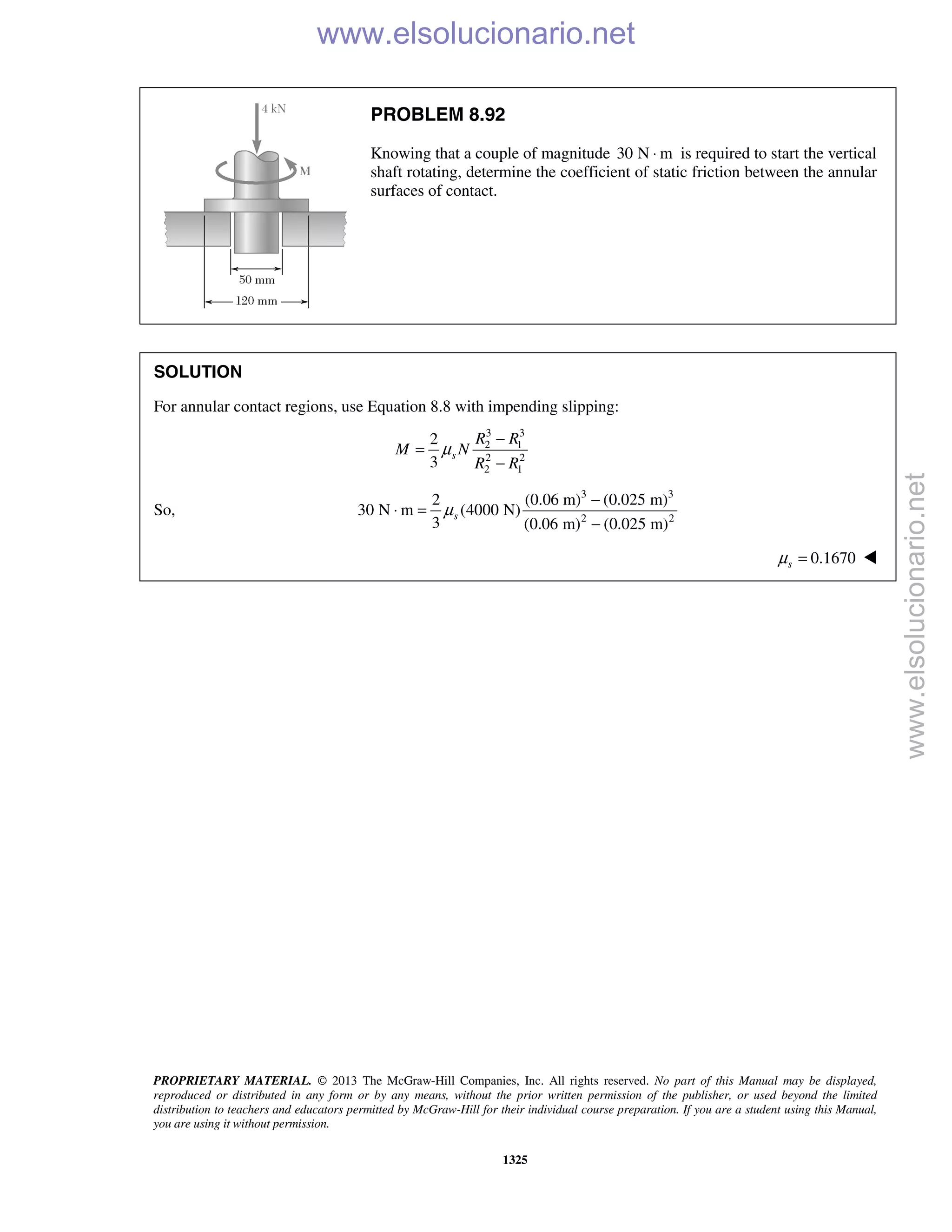 Beer vector mechanics for engineers statics 10th solutions