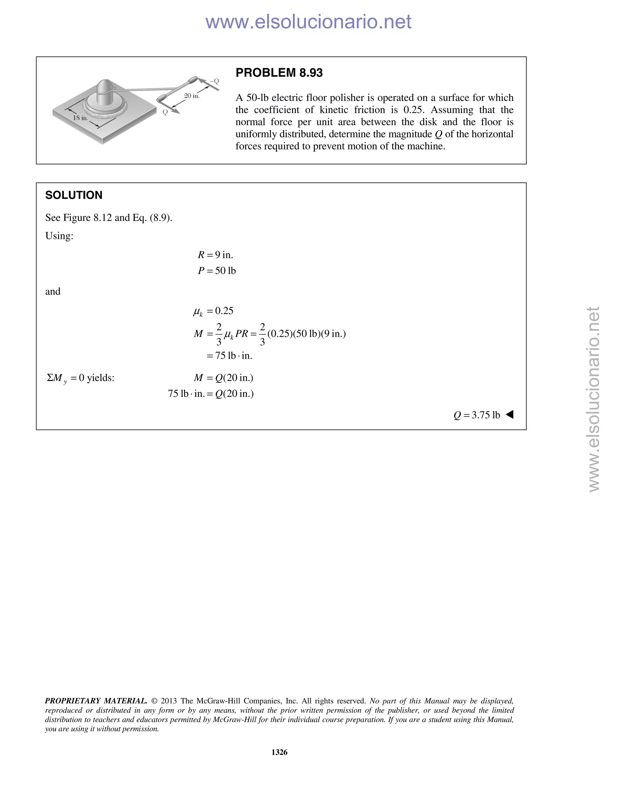 Beer vector mechanics for engineers statics 10th solutions