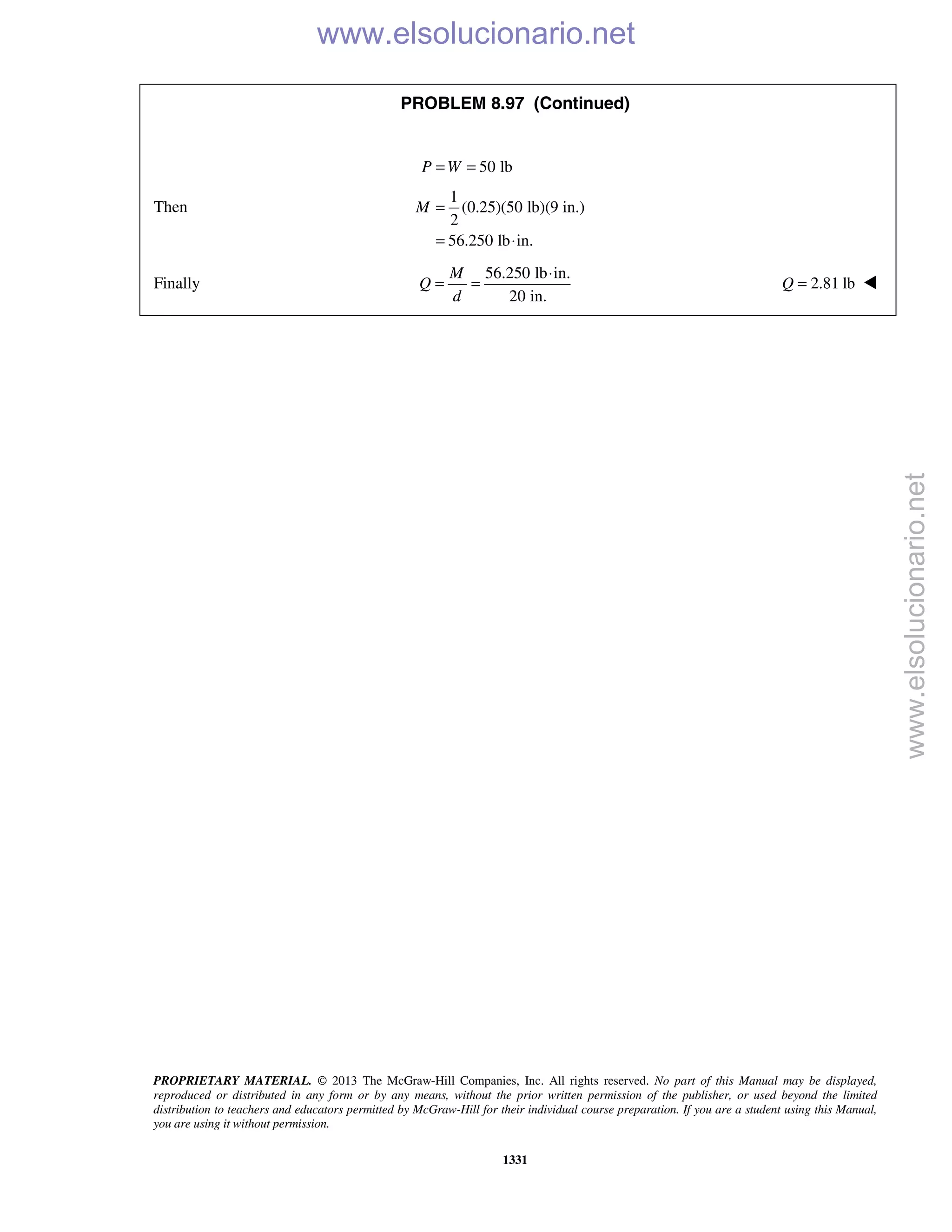 Beer vector mechanics for engineers statics 10th solutions