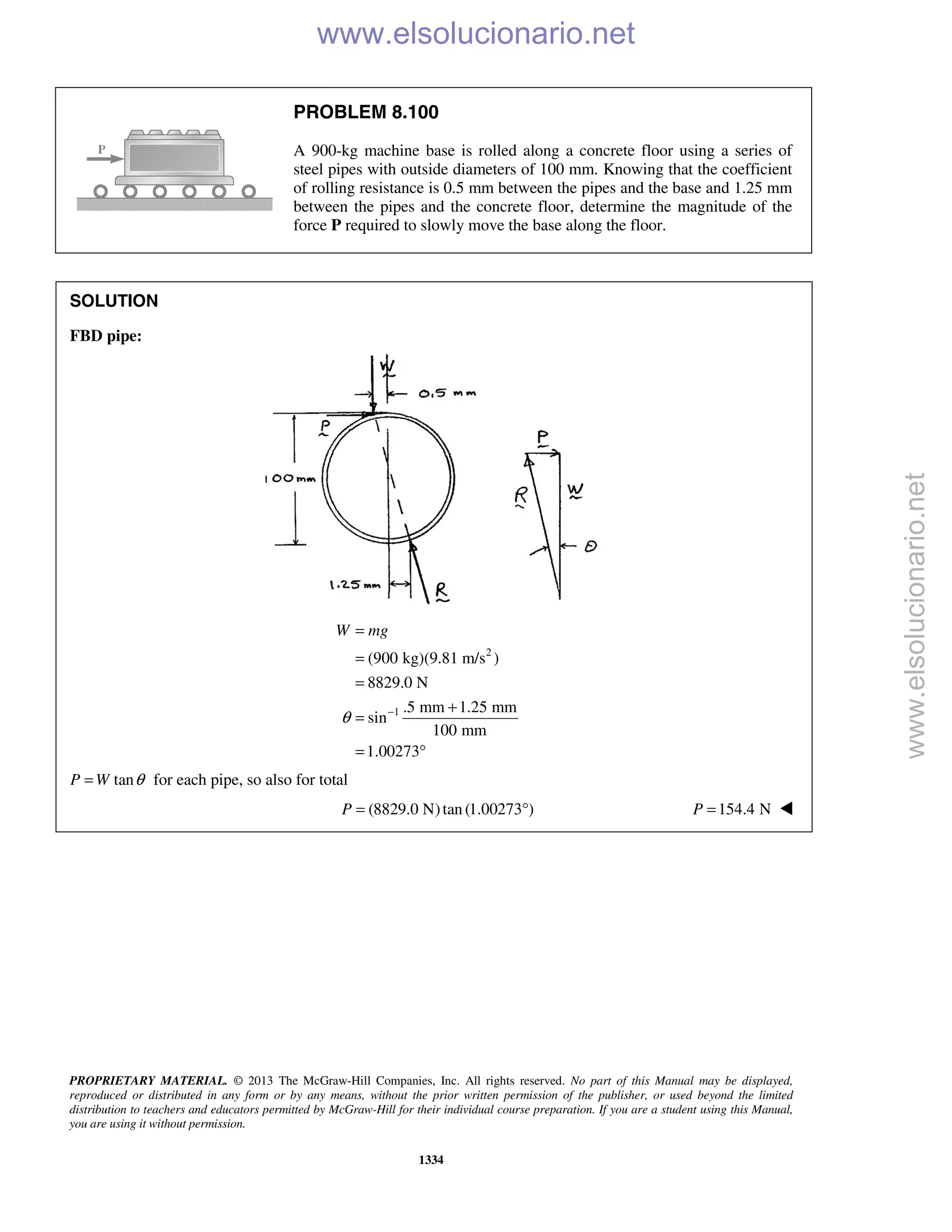 Beer vector mechanics for engineers statics 10th solutions