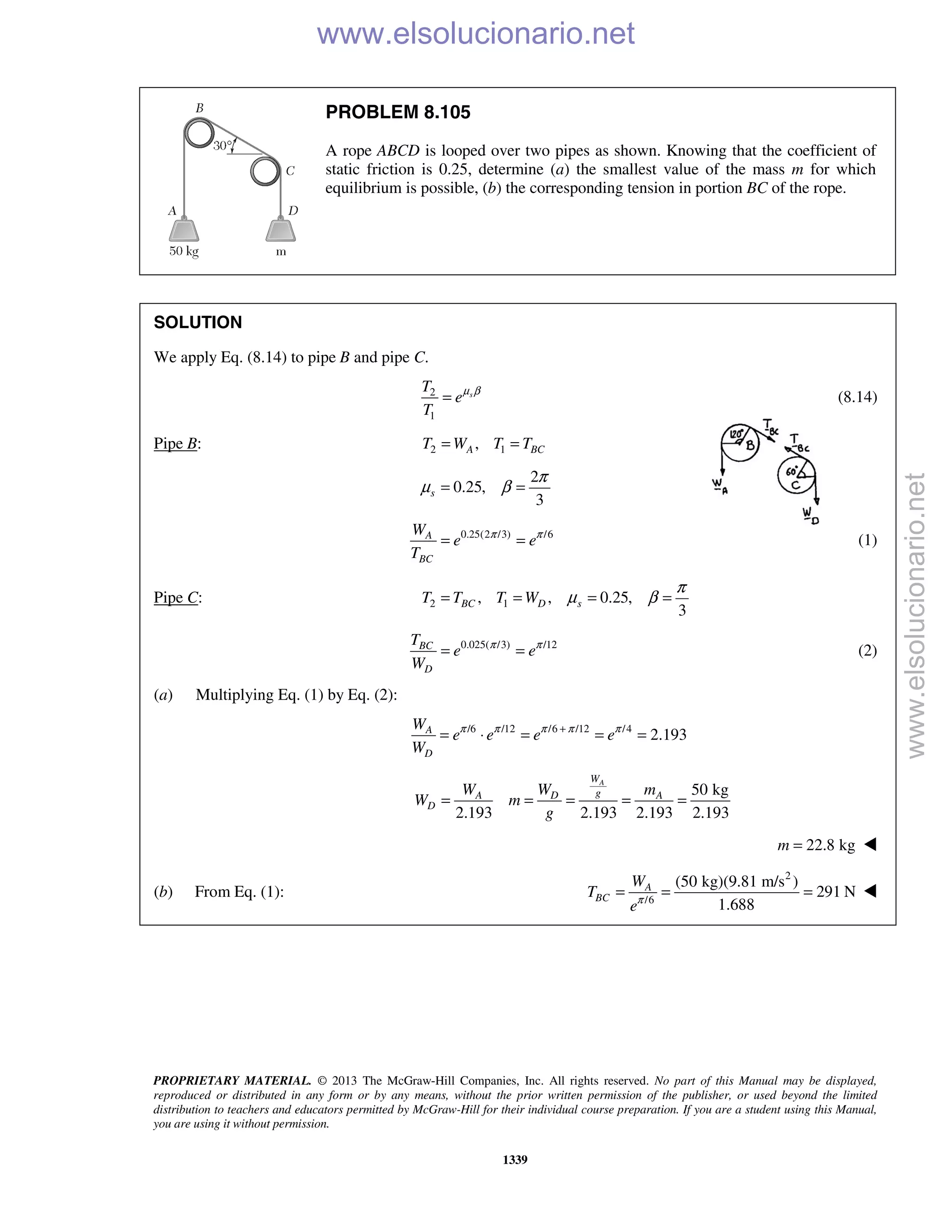 Beer vector mechanics for engineers statics 10th solutions