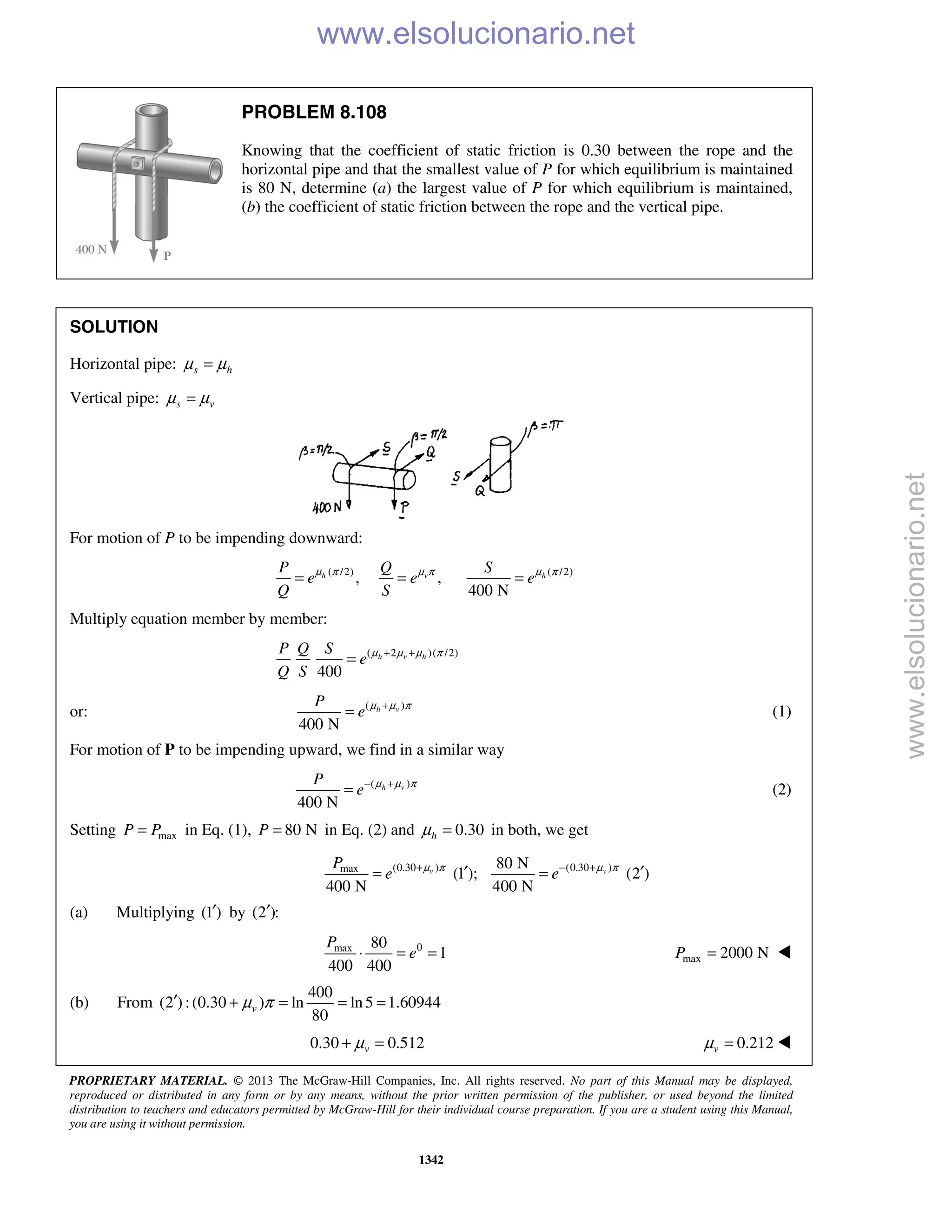 Beer vector mechanics for engineers statics 10th solutions