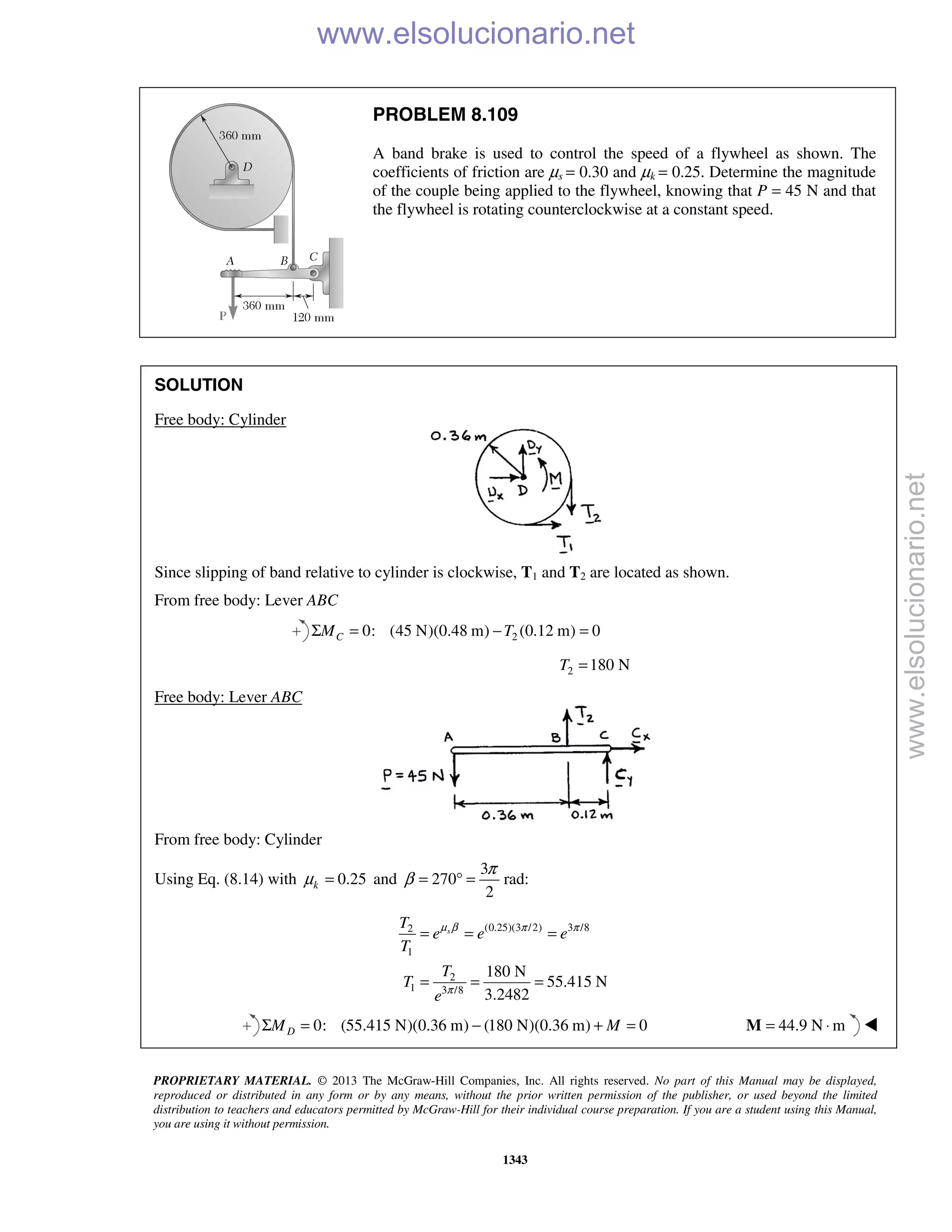 Beer vector mechanics for engineers statics 10th solutions