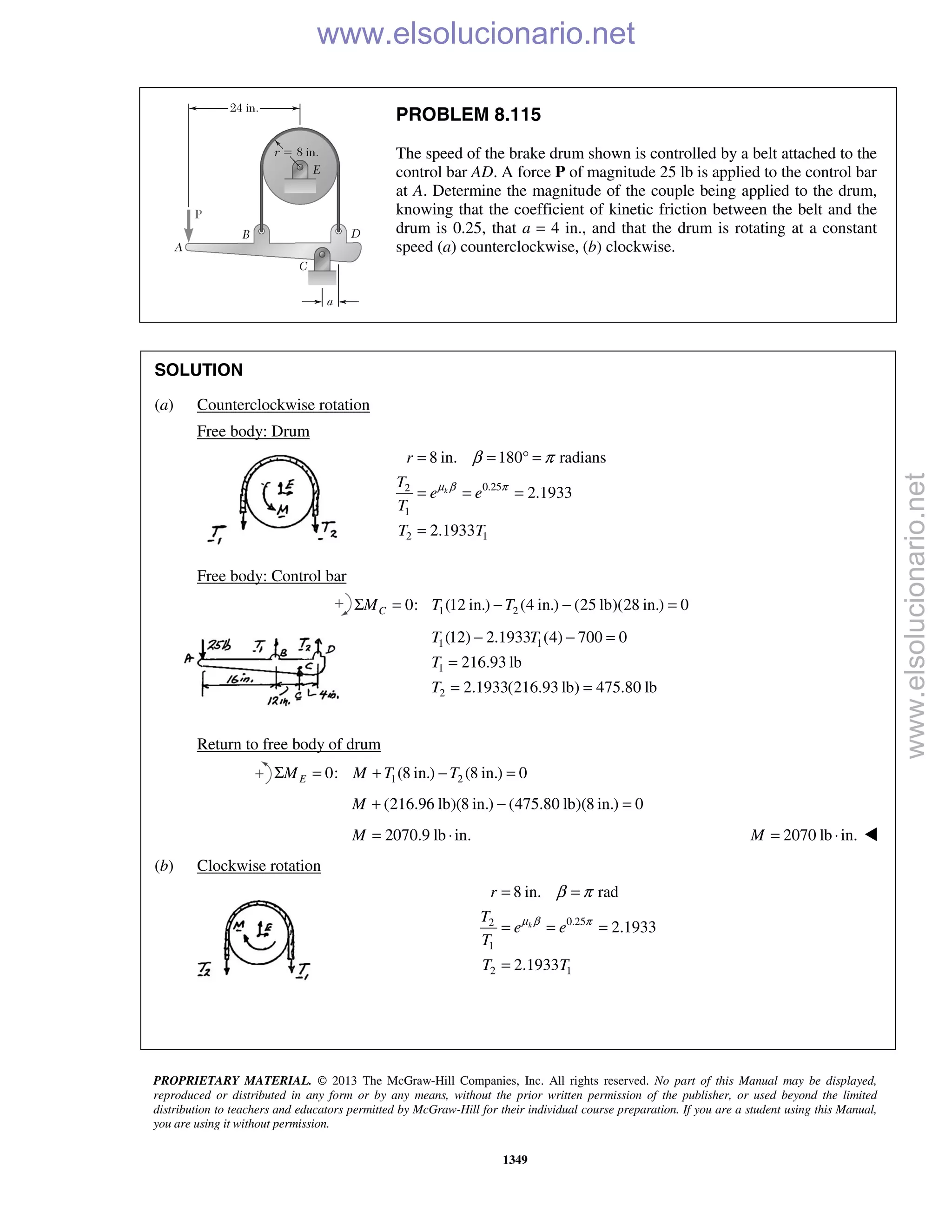 Beer vector mechanics for engineers statics 10th solutions